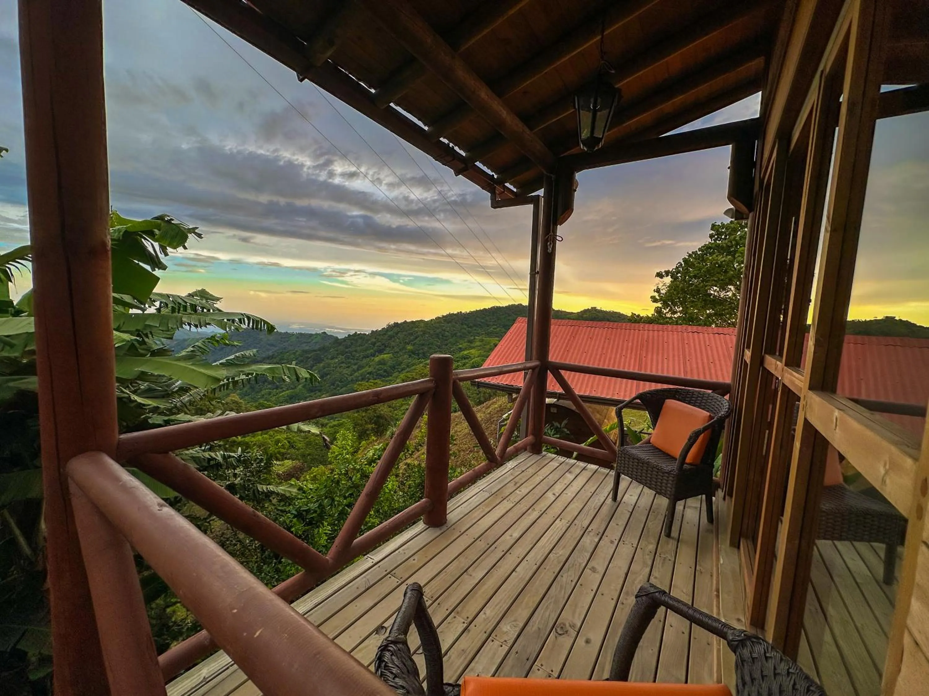 Balcony/Terrace in Loma Nevada Minca Hotel