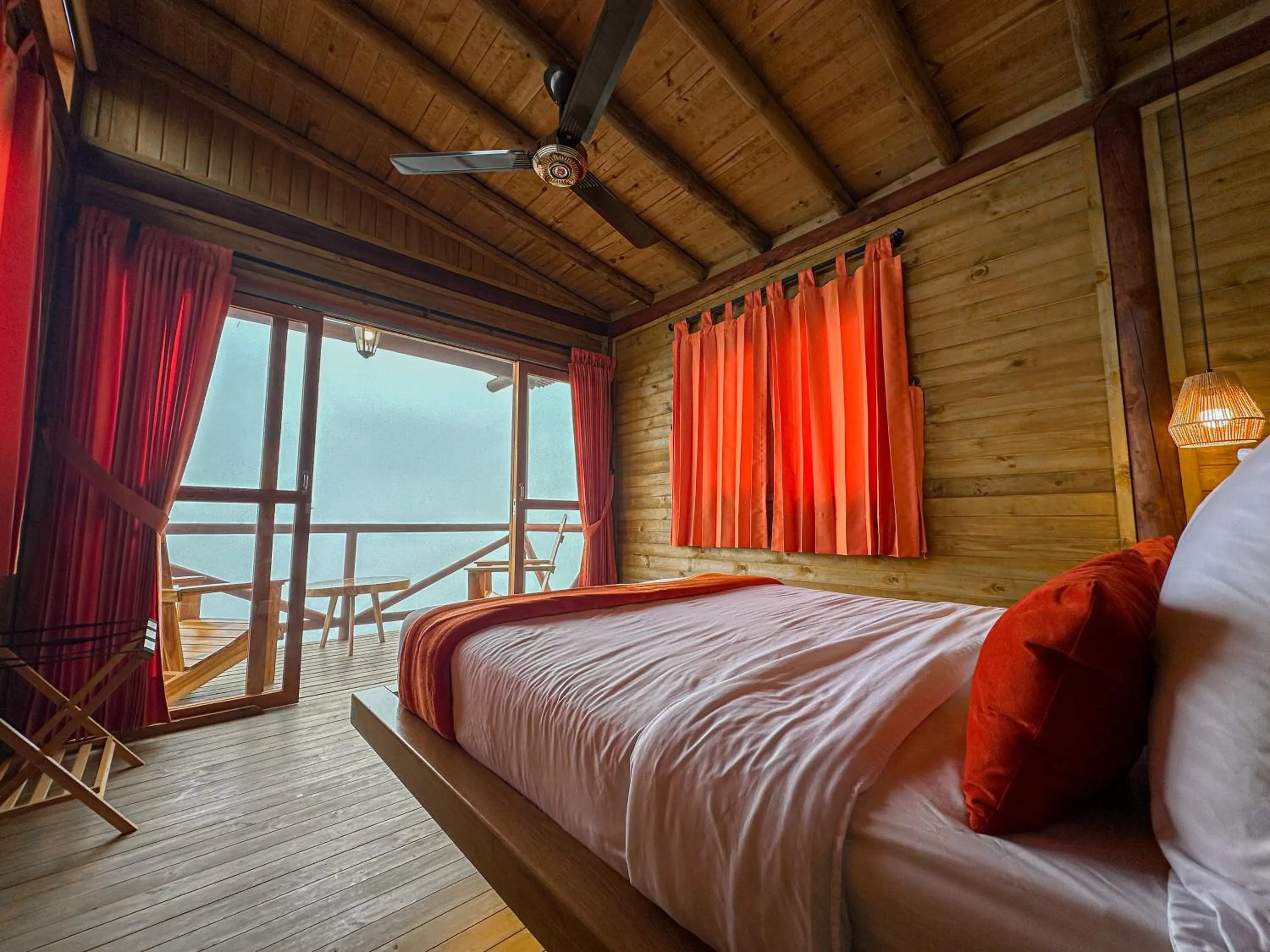 Natural landscape, Bed in Loma Nevada Minca Hotel