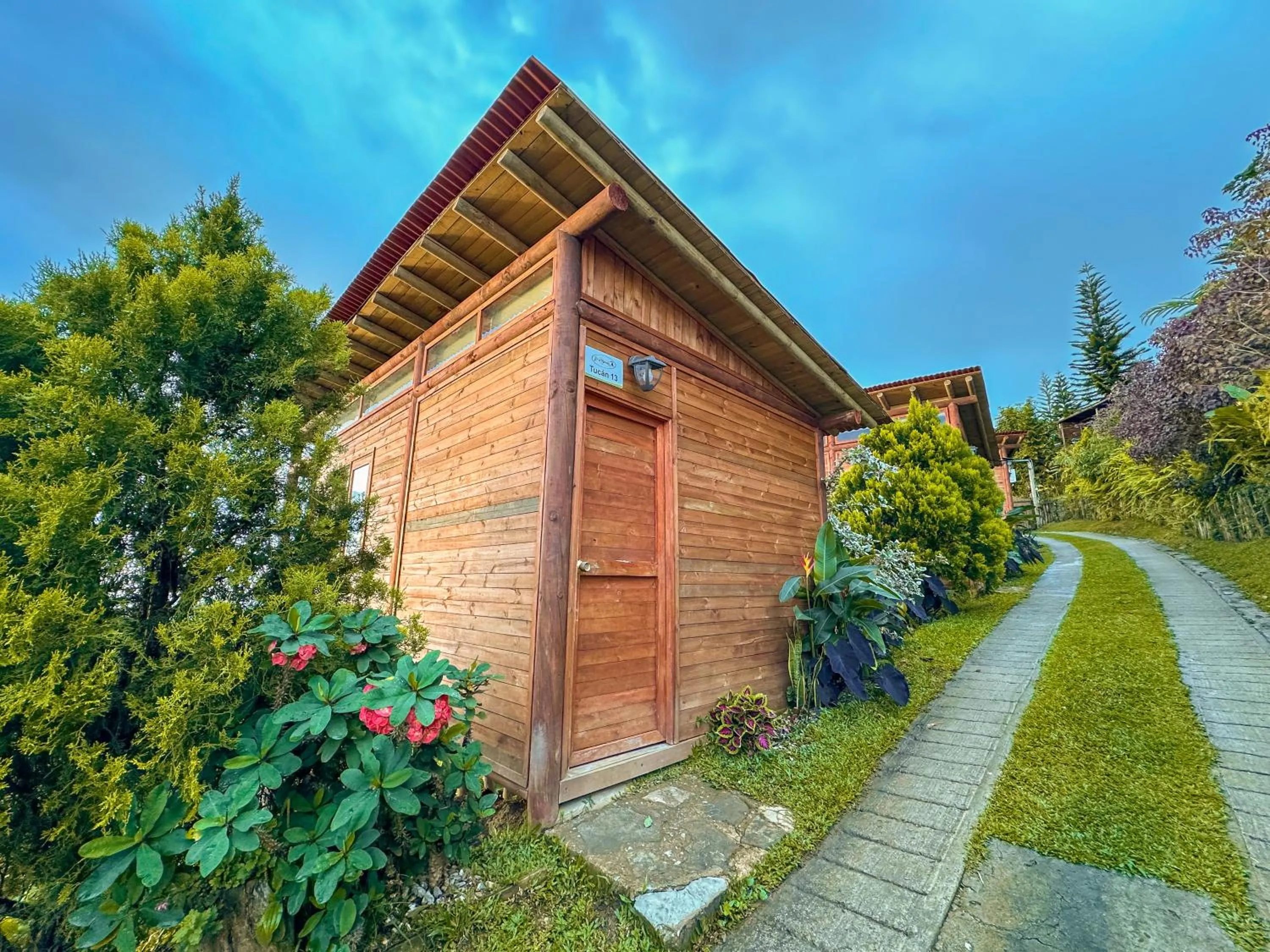 Property building in Loma Nevada Minca Hotel