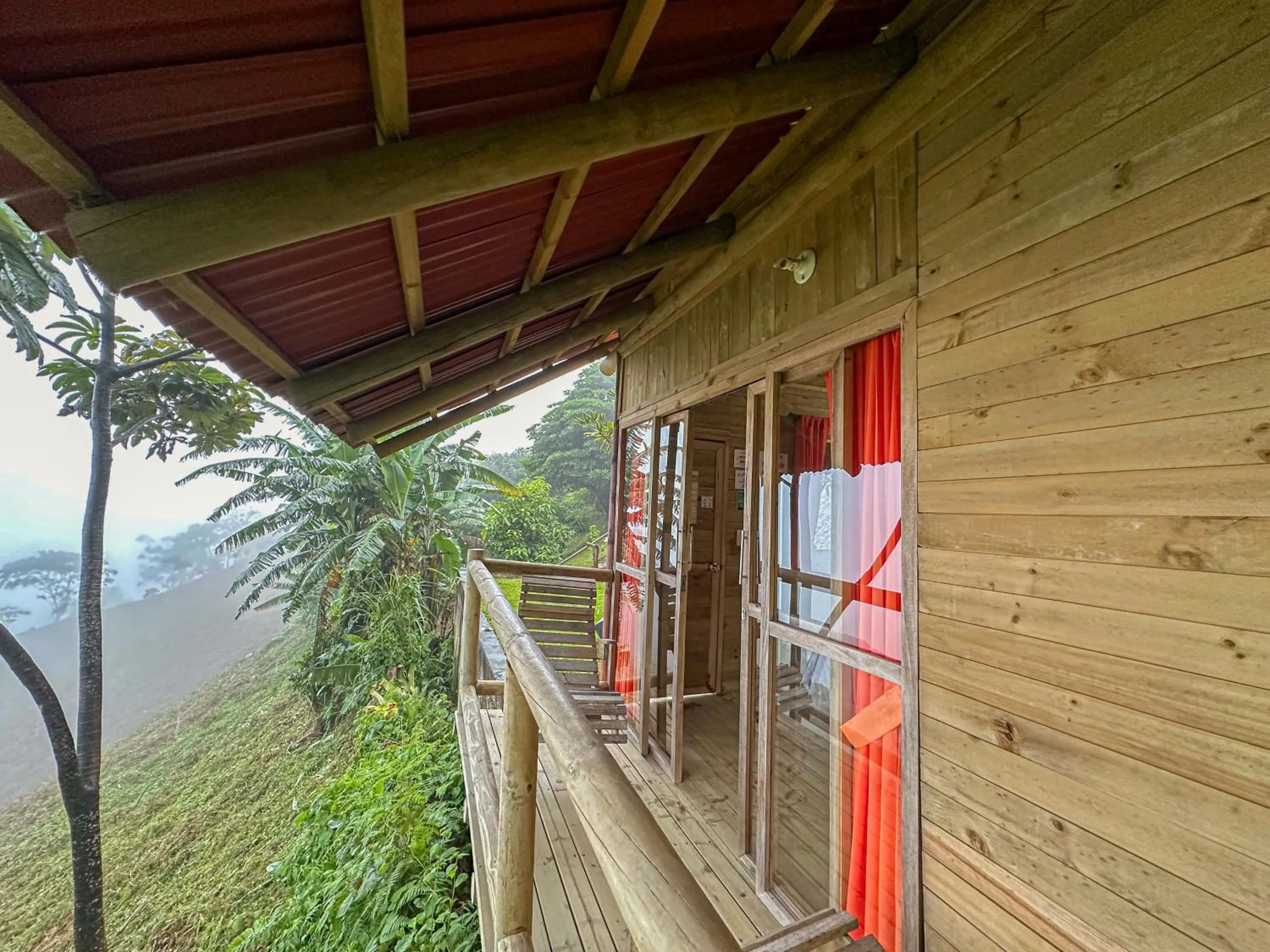 Balcony/Terrace in Loma Nevada Minca Hotel