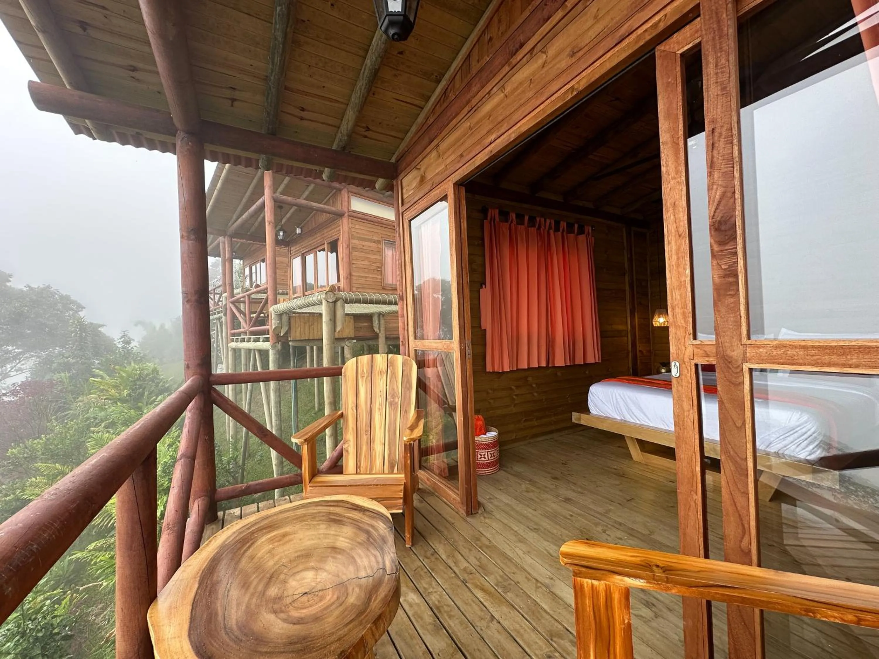 Balcony/Terrace in Loma Nevada Minca Hotel