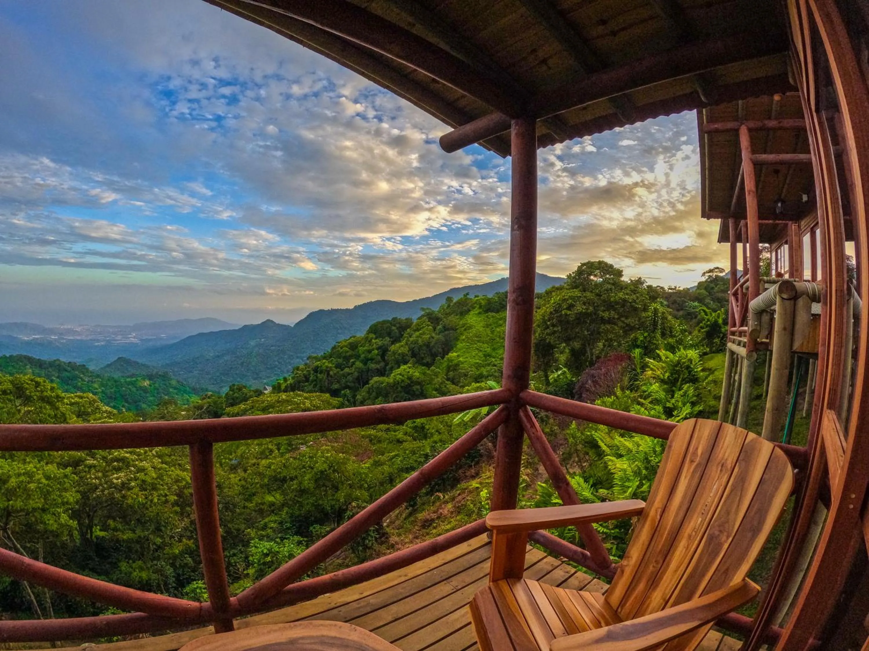 Natural landscape in Loma Nevada Minca Hotel