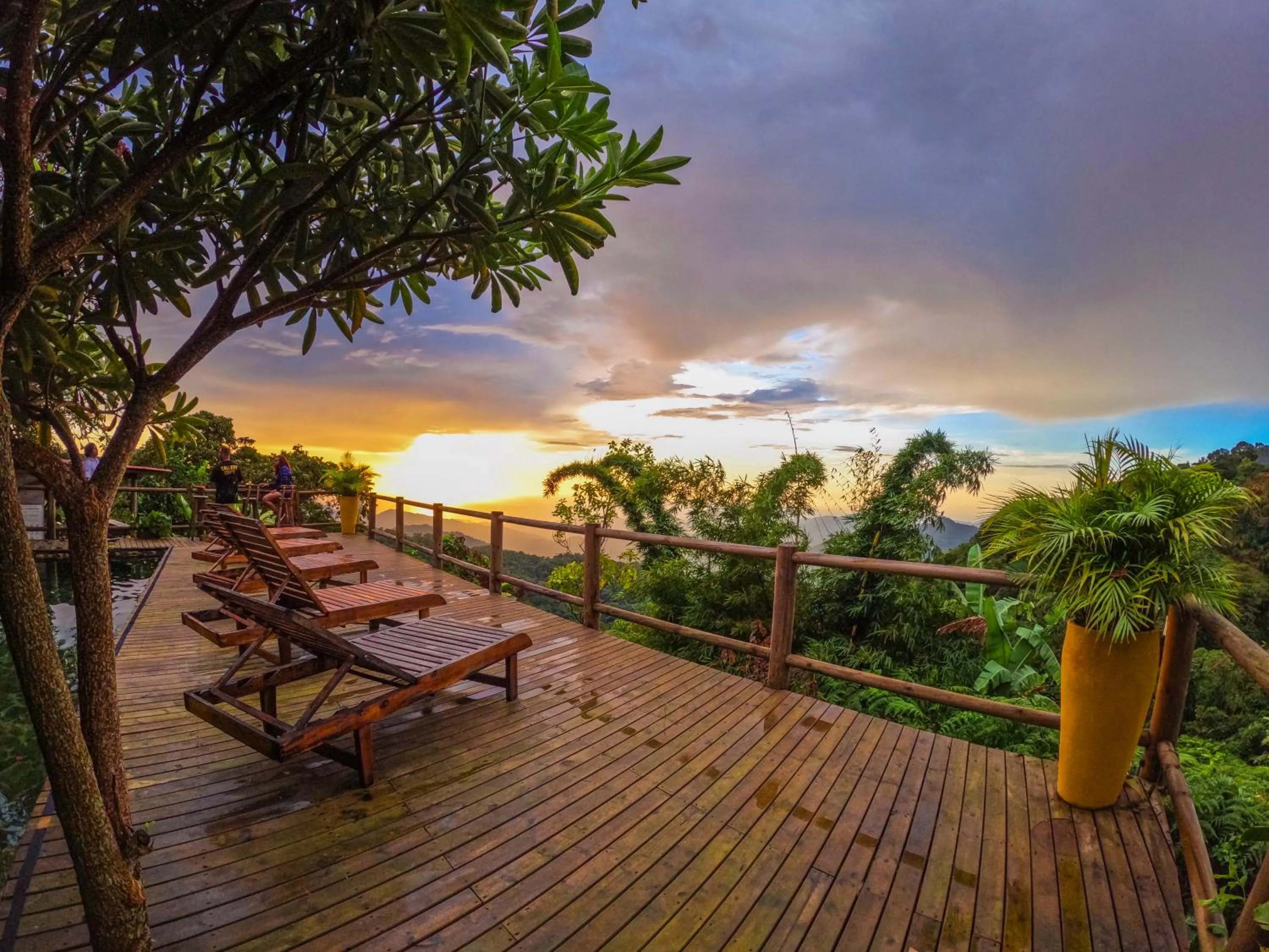 Natural landscape in Loma Nevada Minca Hotel