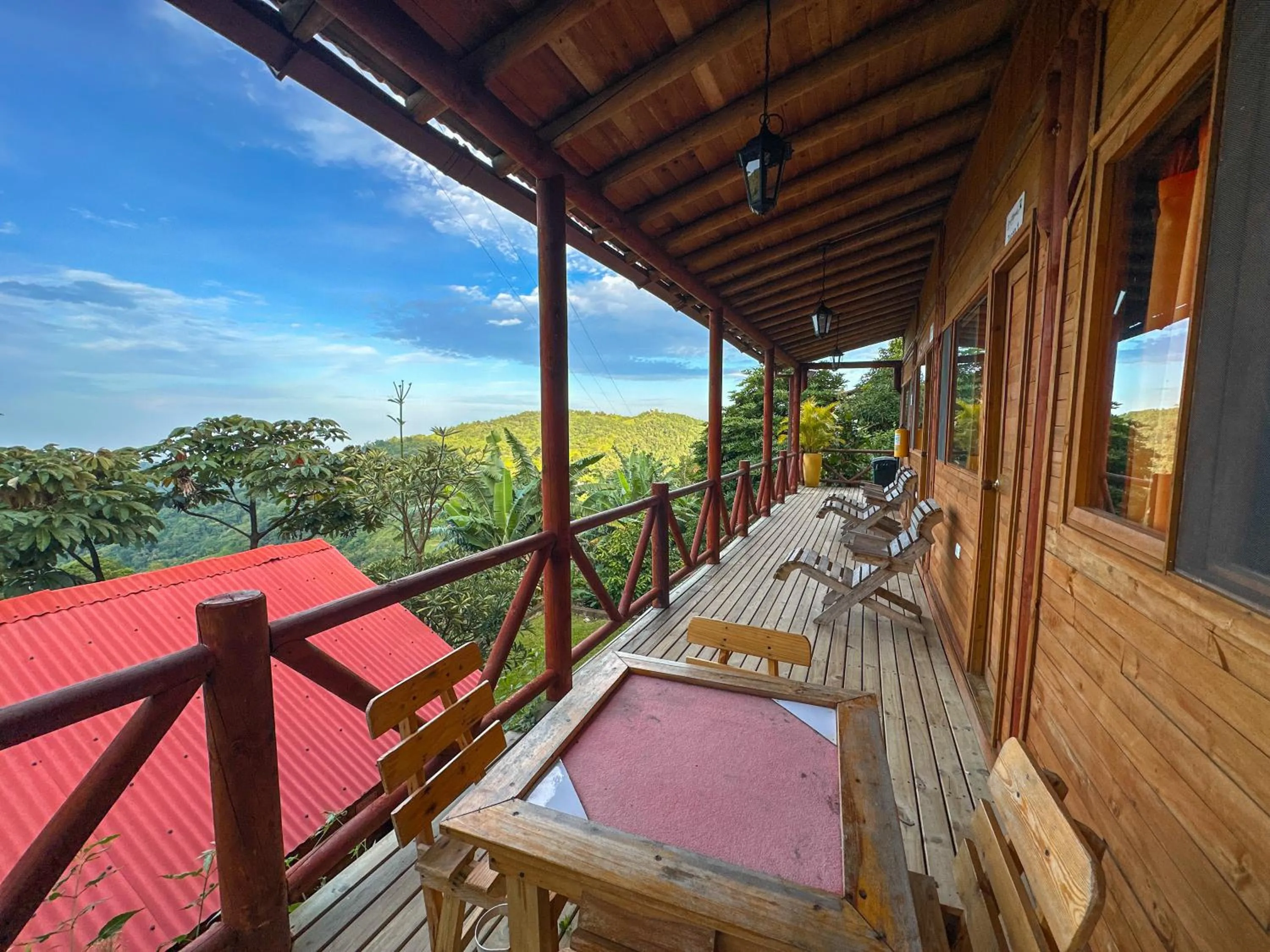 Balcony/Terrace in Loma Nevada Minca Hotel
