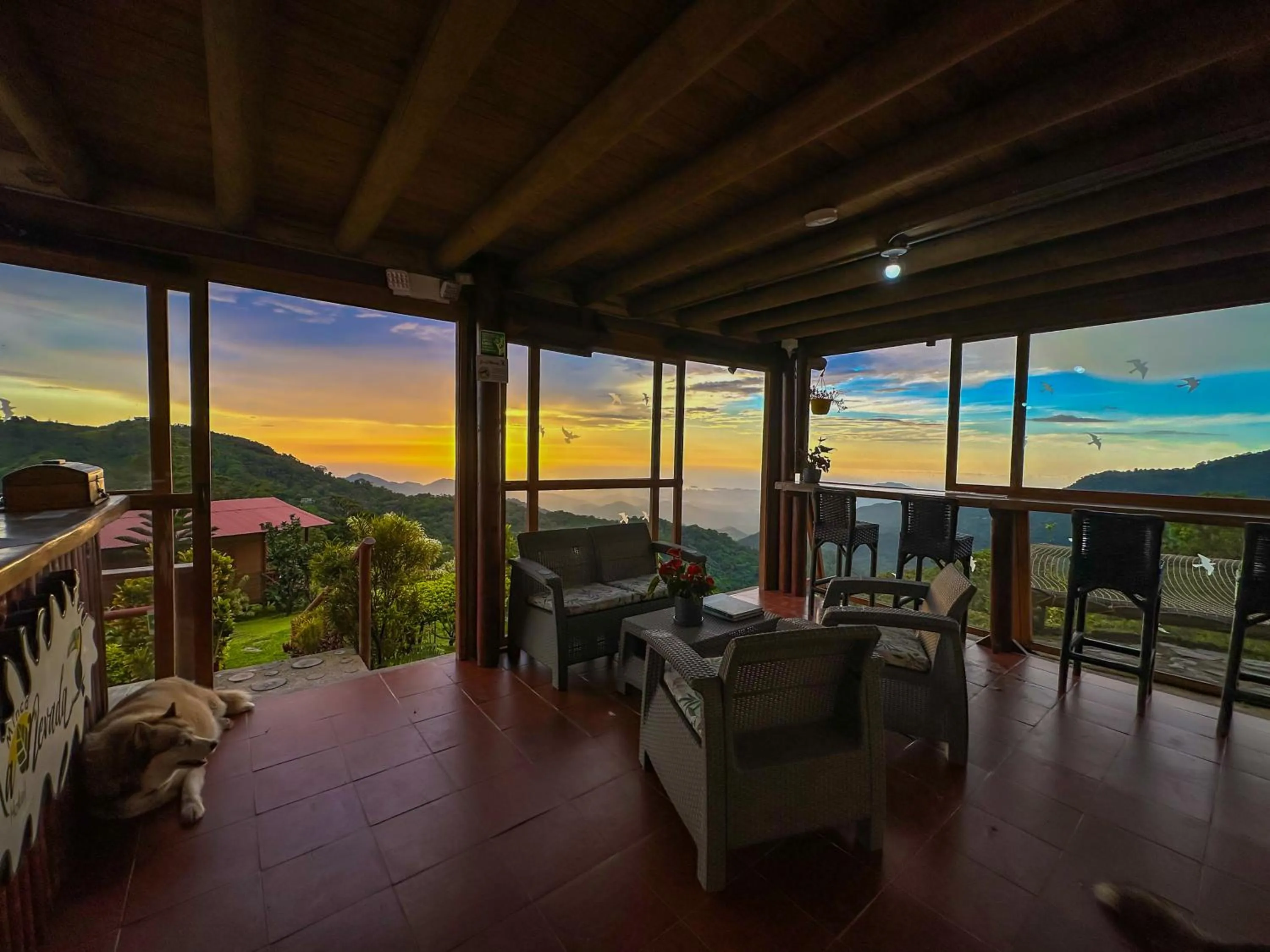 Balcony/Terrace in Loma Nevada Minca Hotel