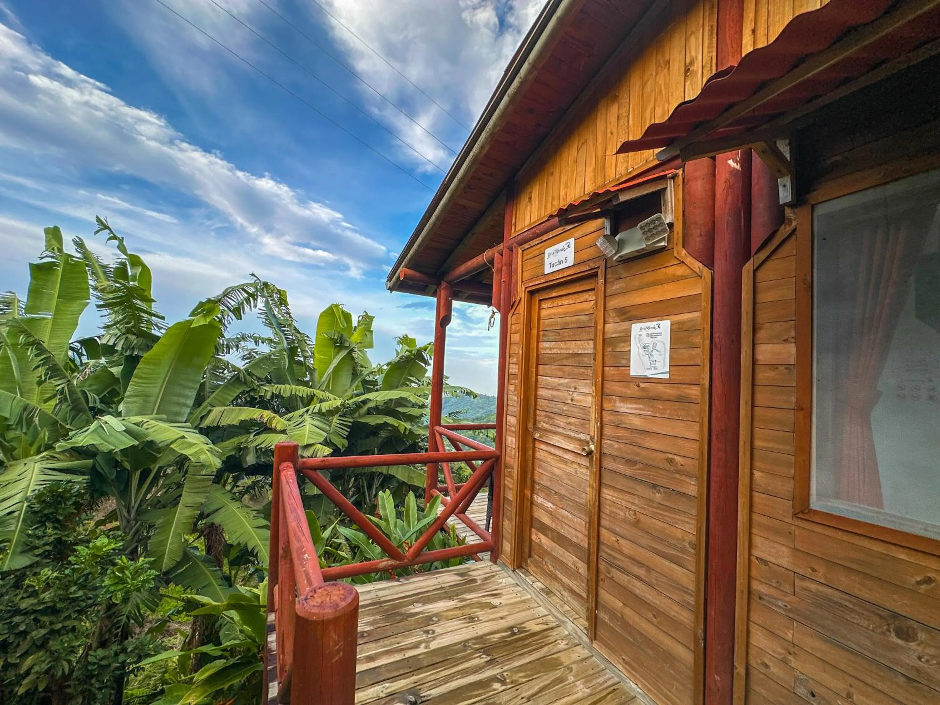 Balcony/Terrace in Loma Nevada Minca Hotel