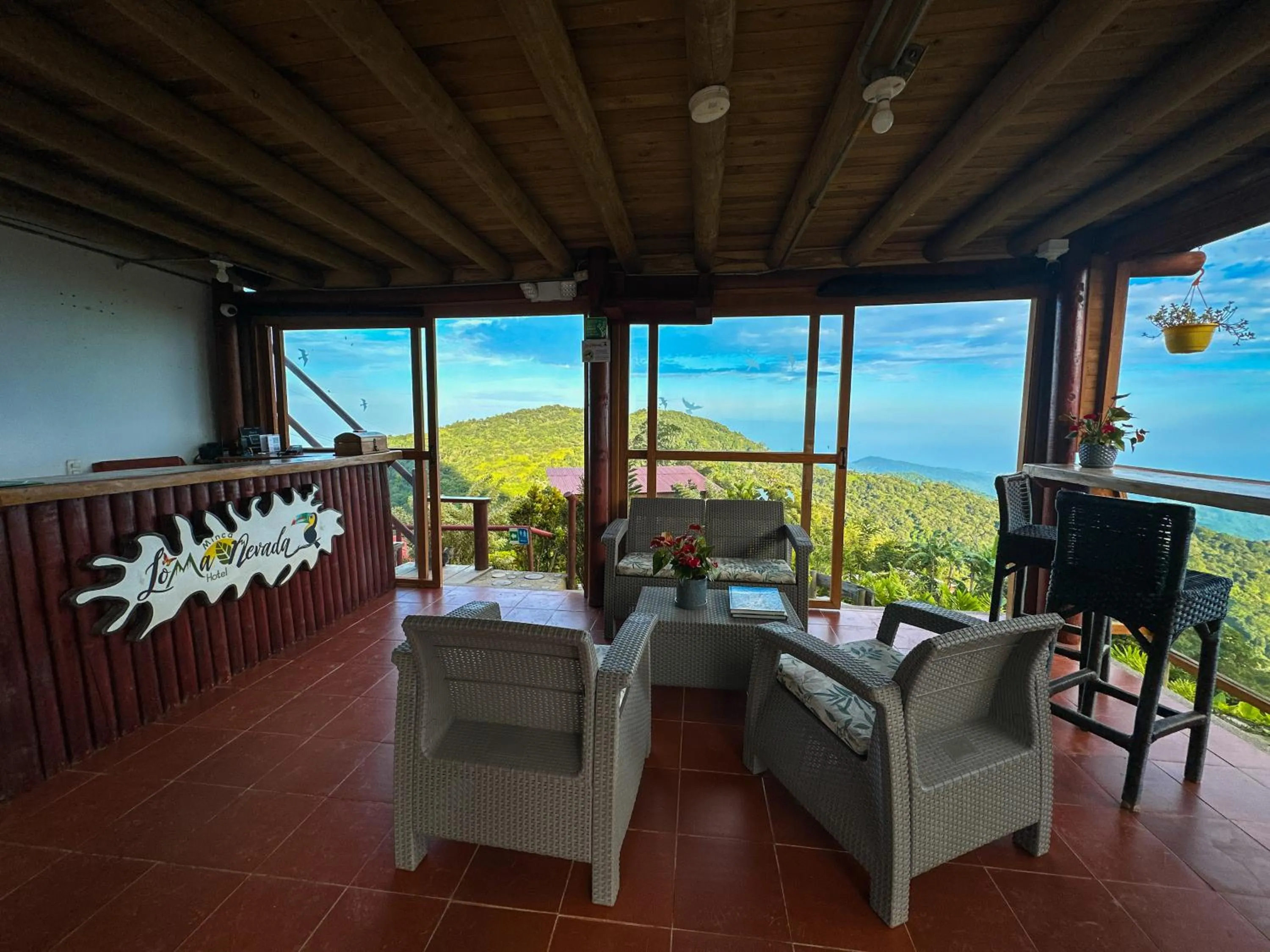 View (from property/room) in Loma Nevada Minca Hotel