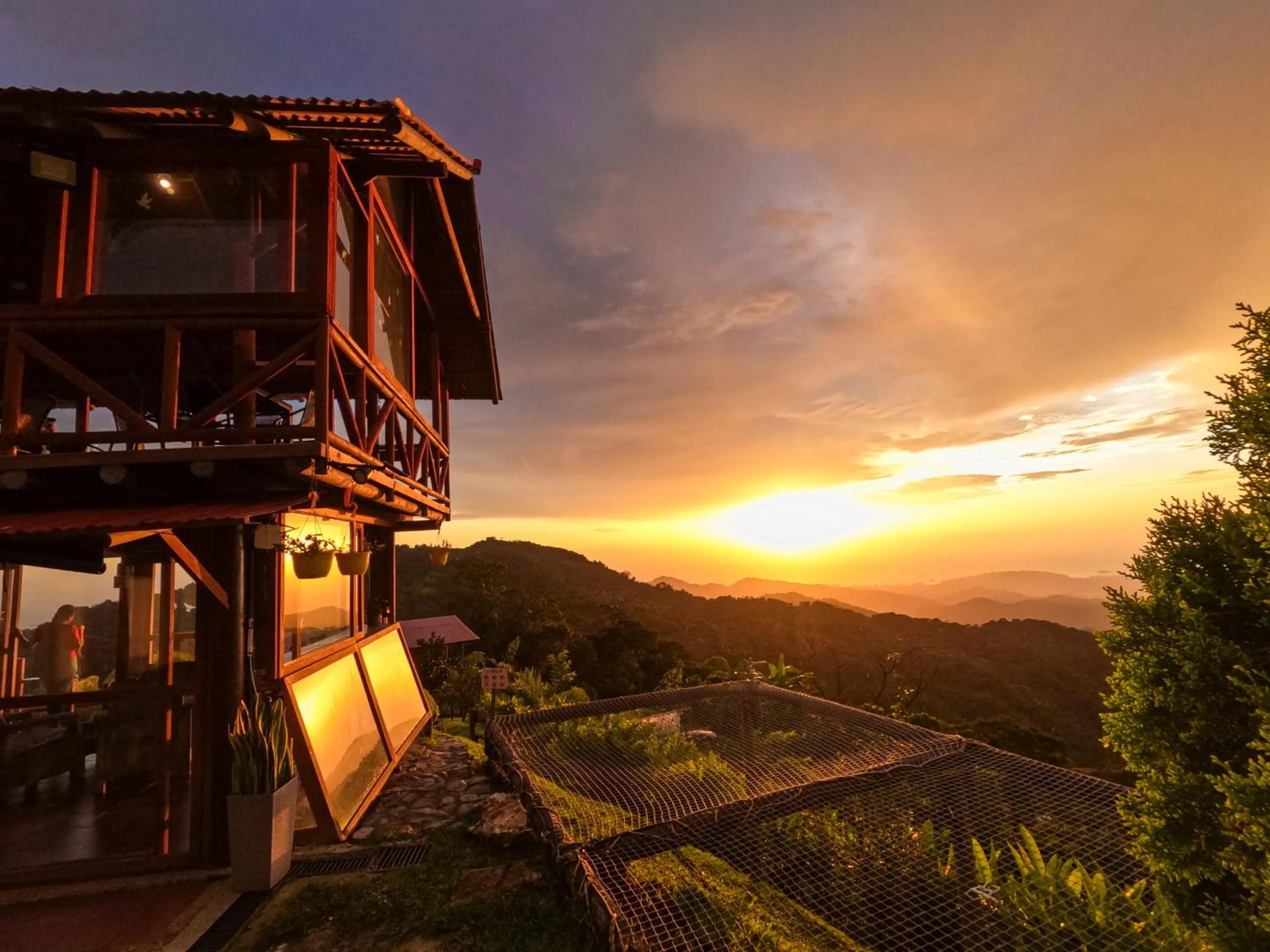 Property building in Loma Nevada Minca Hotel