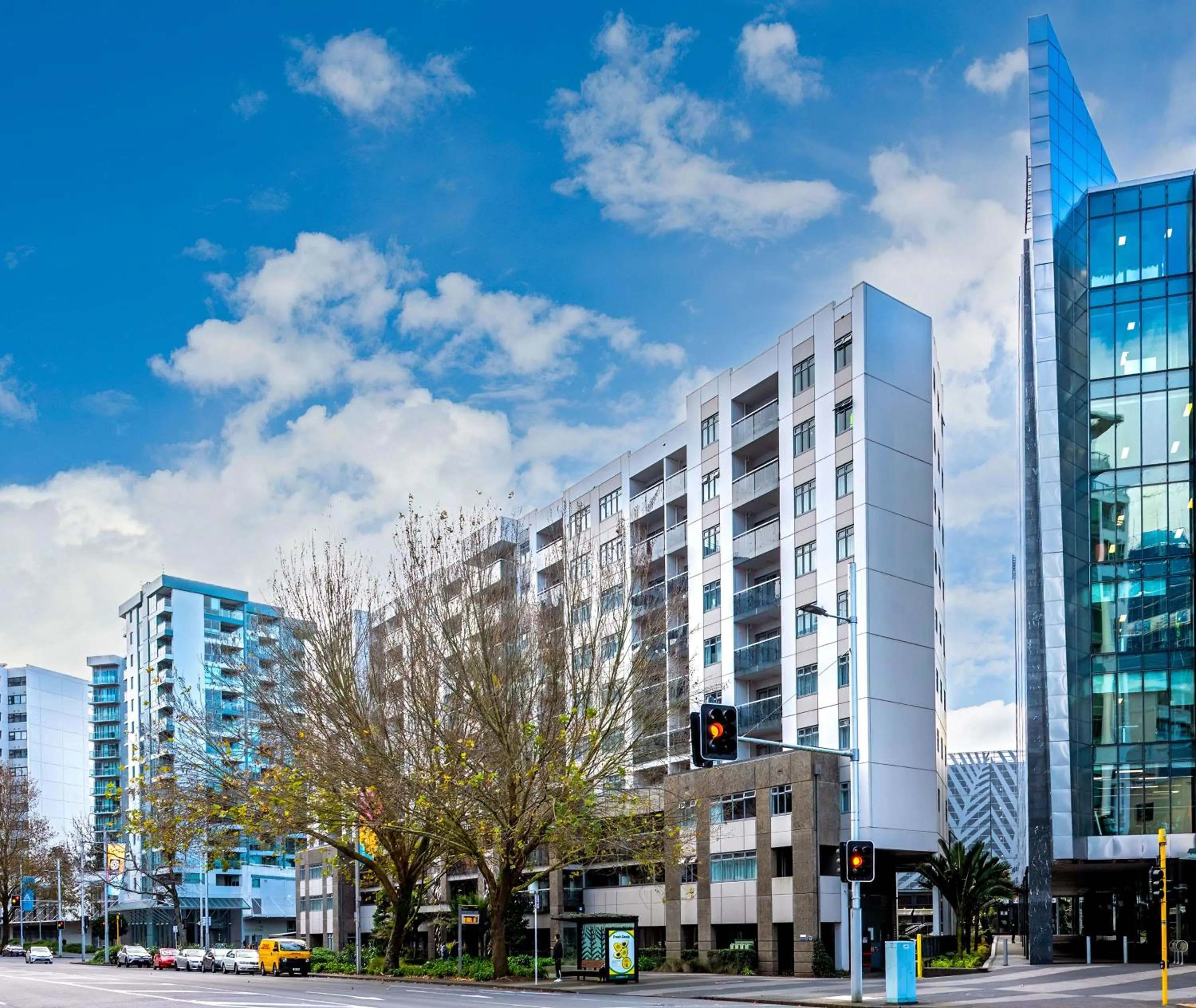 Property building in Oaks Auckland Hotel