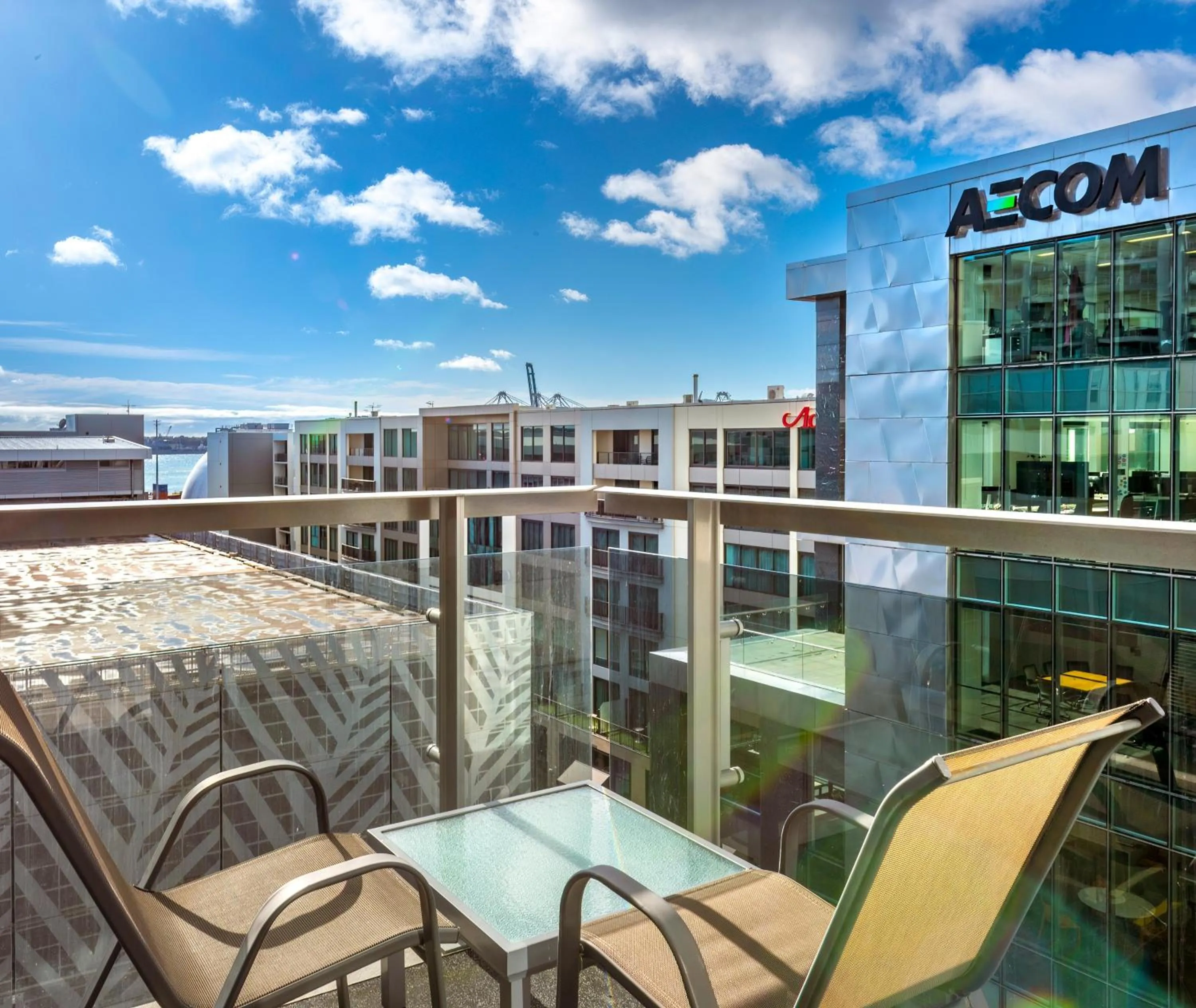 Balcony/Terrace in Oaks Auckland Hotel