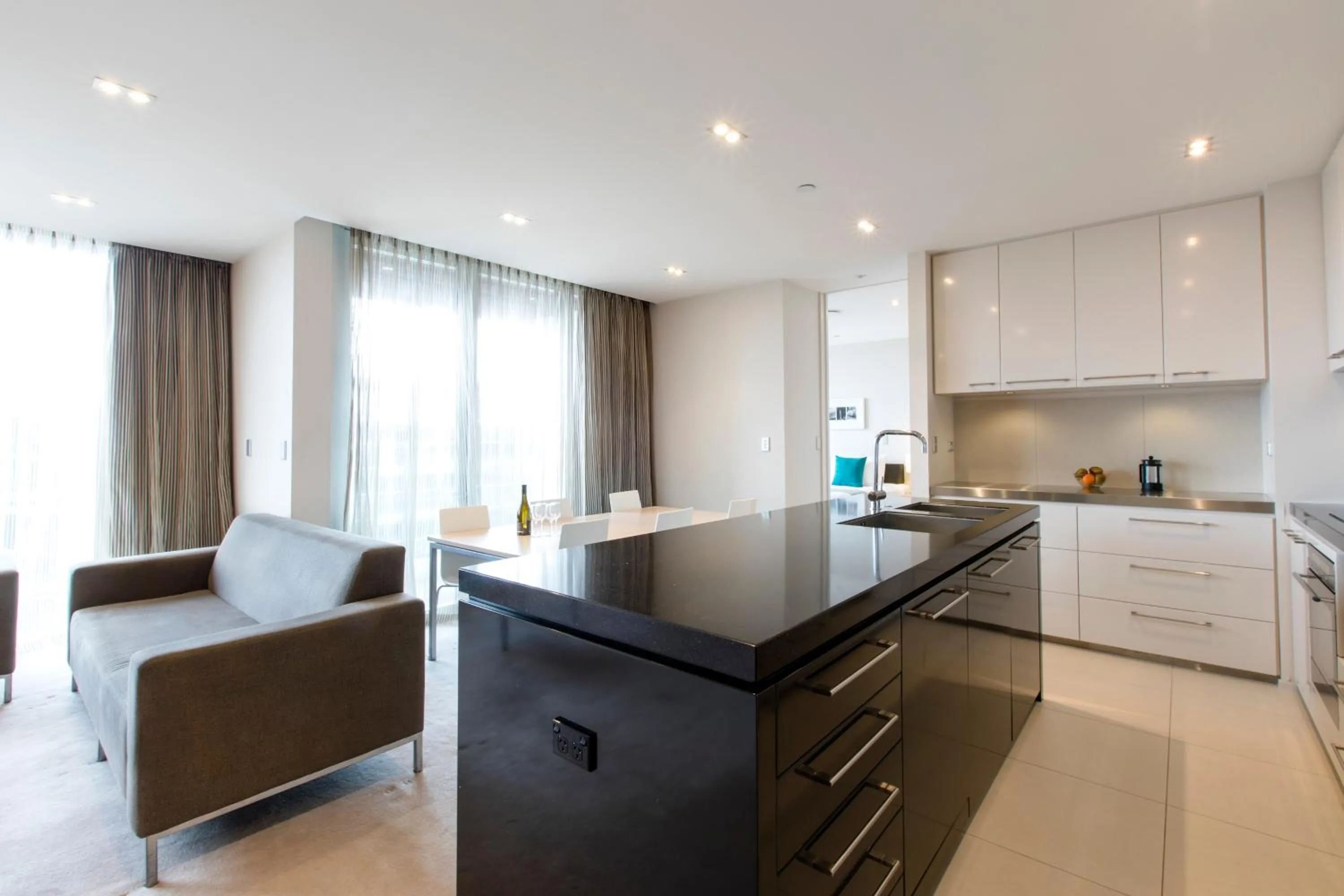 Kitchen or kitchenette in Quest Carlaw Park Serviced Apartments