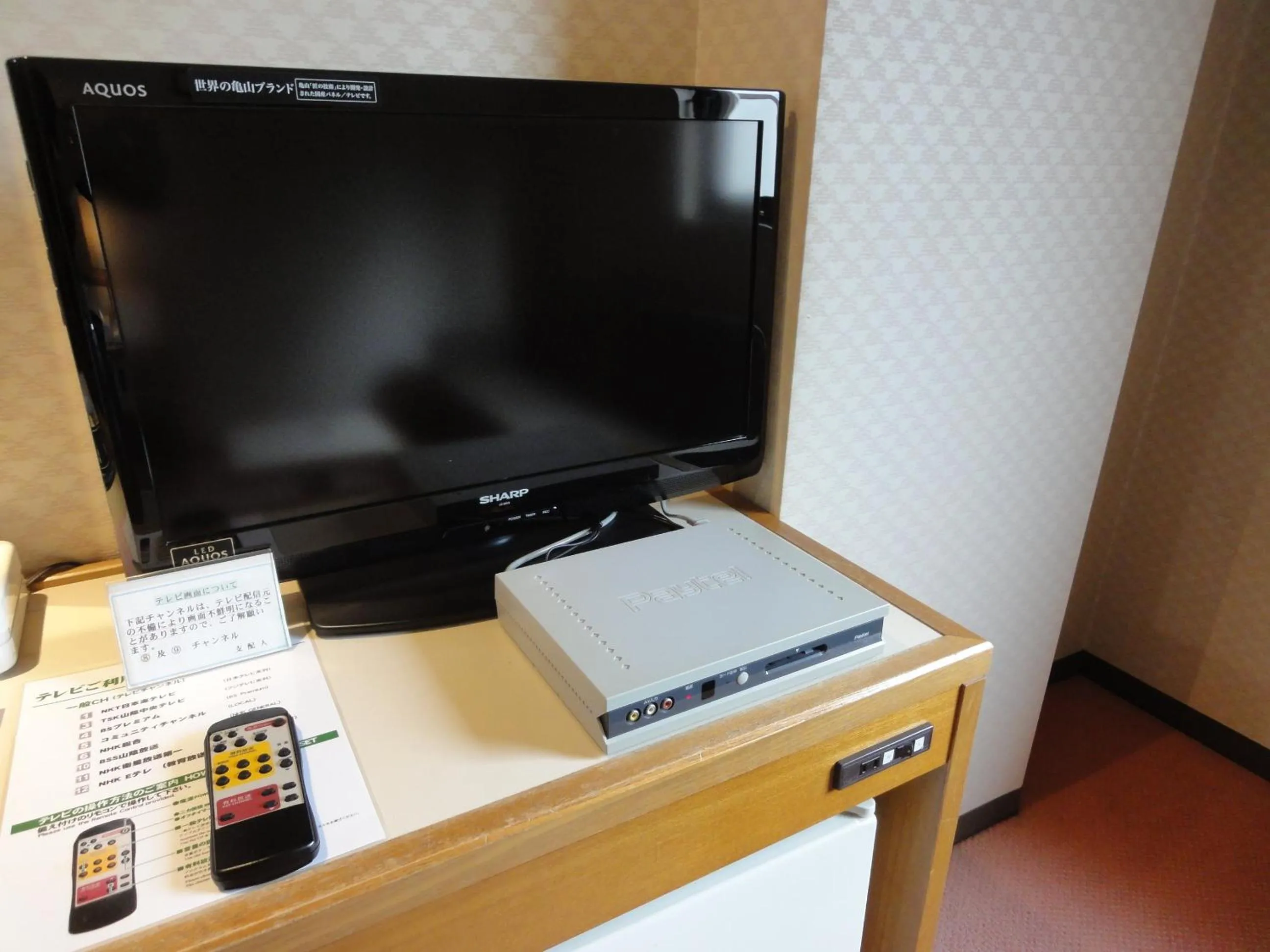 TV and multimedia in Hotel Takeshi Sanso