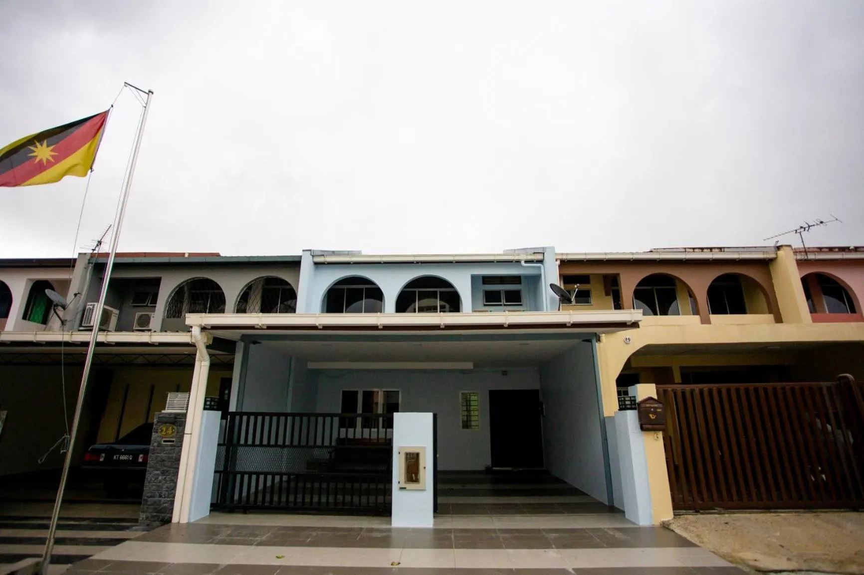 Parking in Hom2rex Kuching Homestay Taman Timberland
