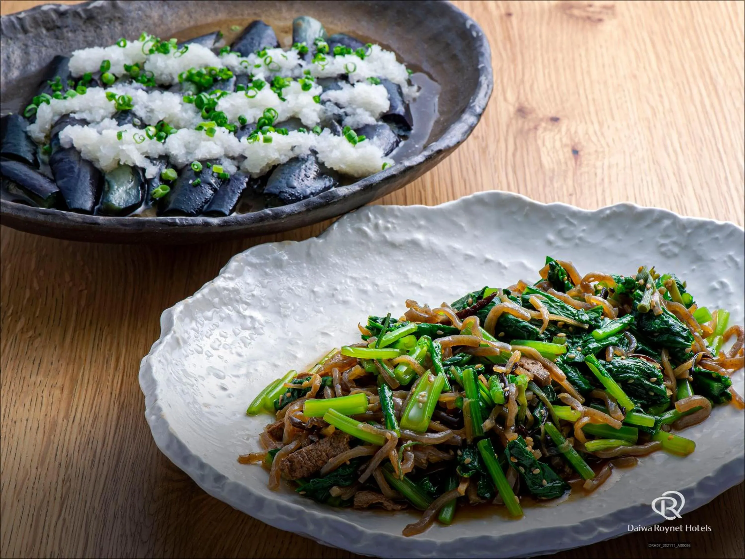 Buffet breakfast in Daiwa Roynet Hotel Oita