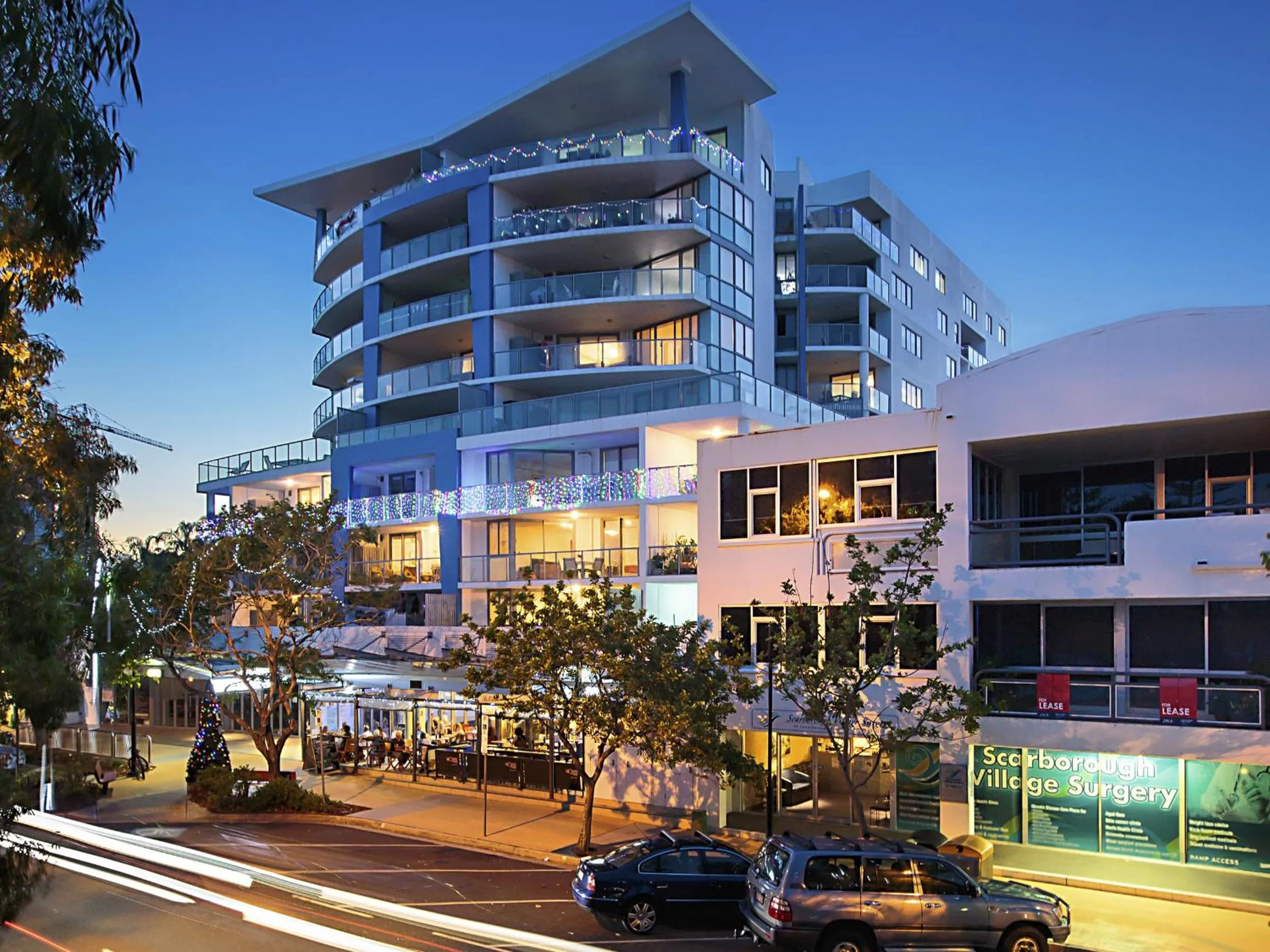 Facade/entrance in Scarborough Beach Resort Brisbane