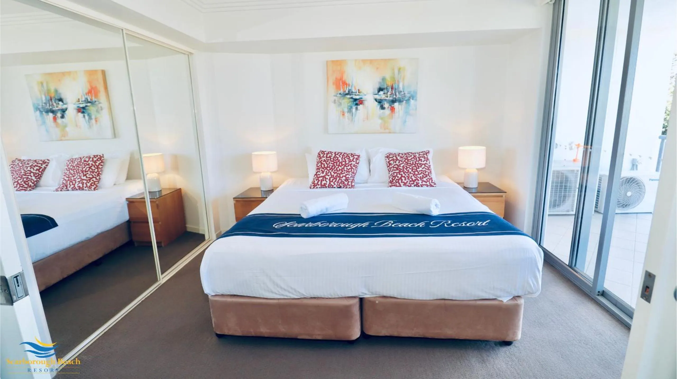 Bed in Scarborough Beach Resort Brisbane