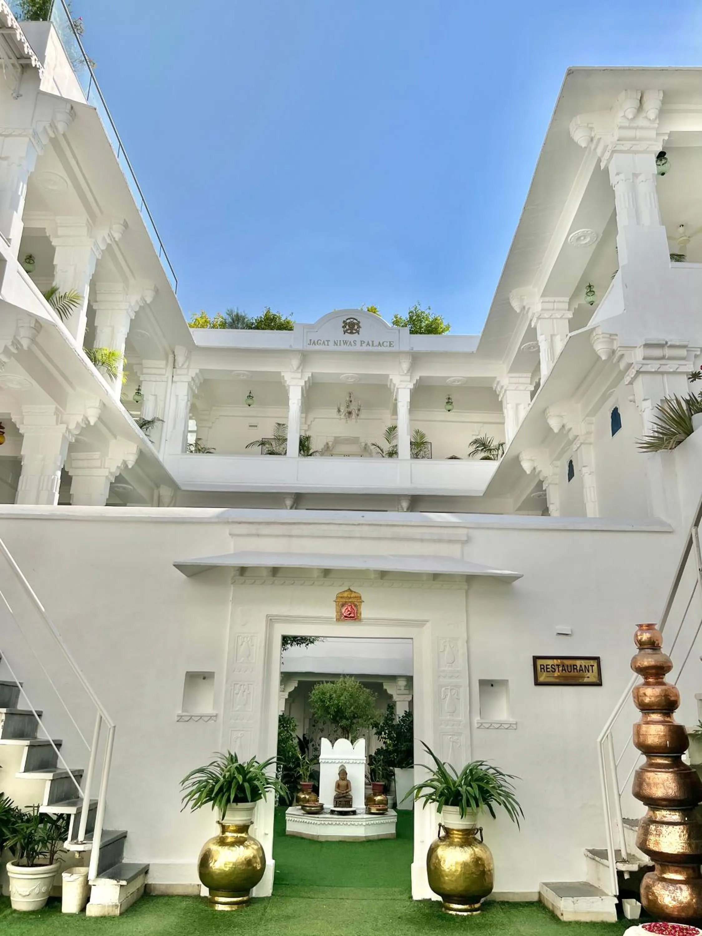 Property building in Jagat Niwas Palace