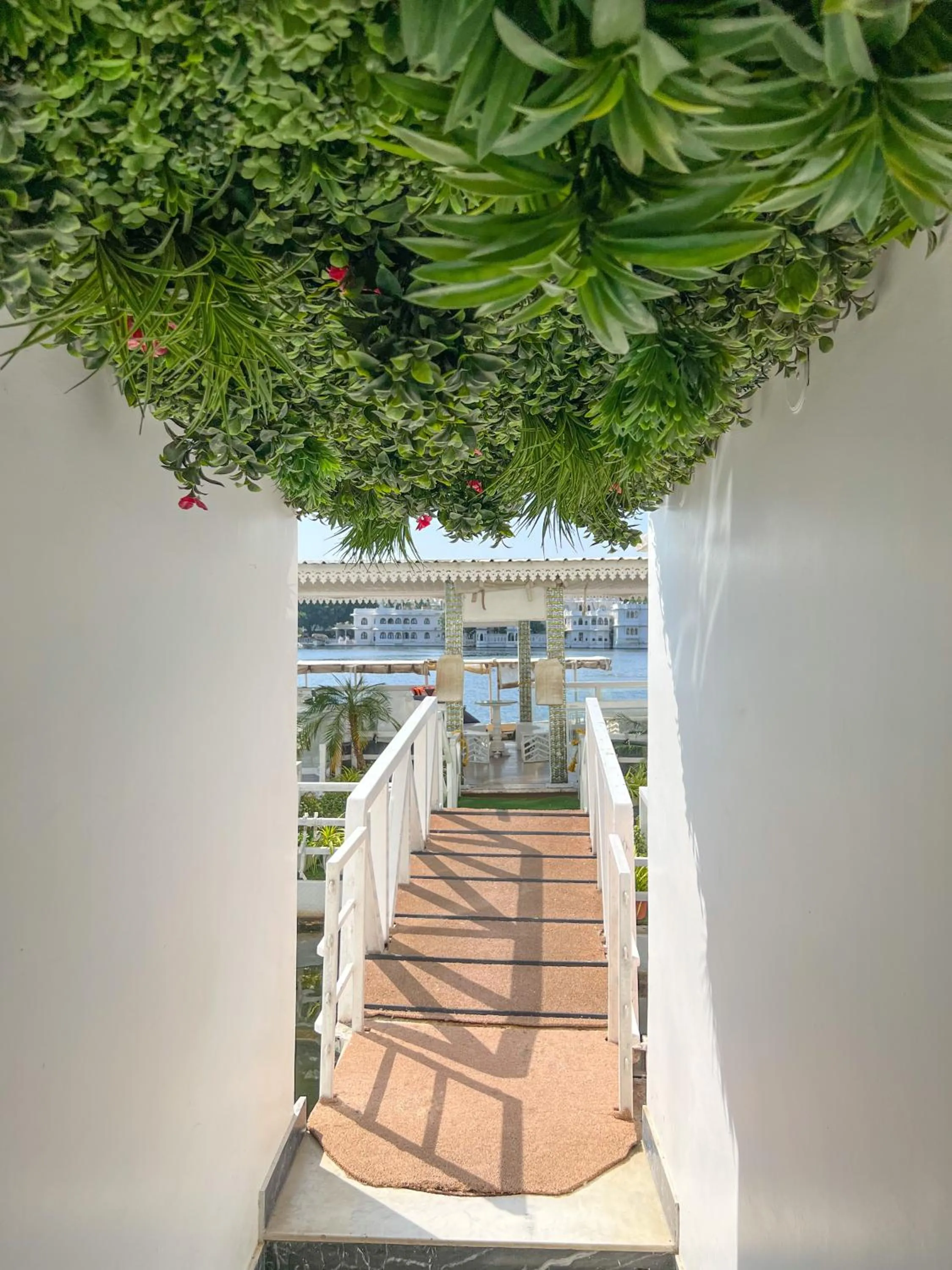 Facade/entrance in Jagat Niwas Palace