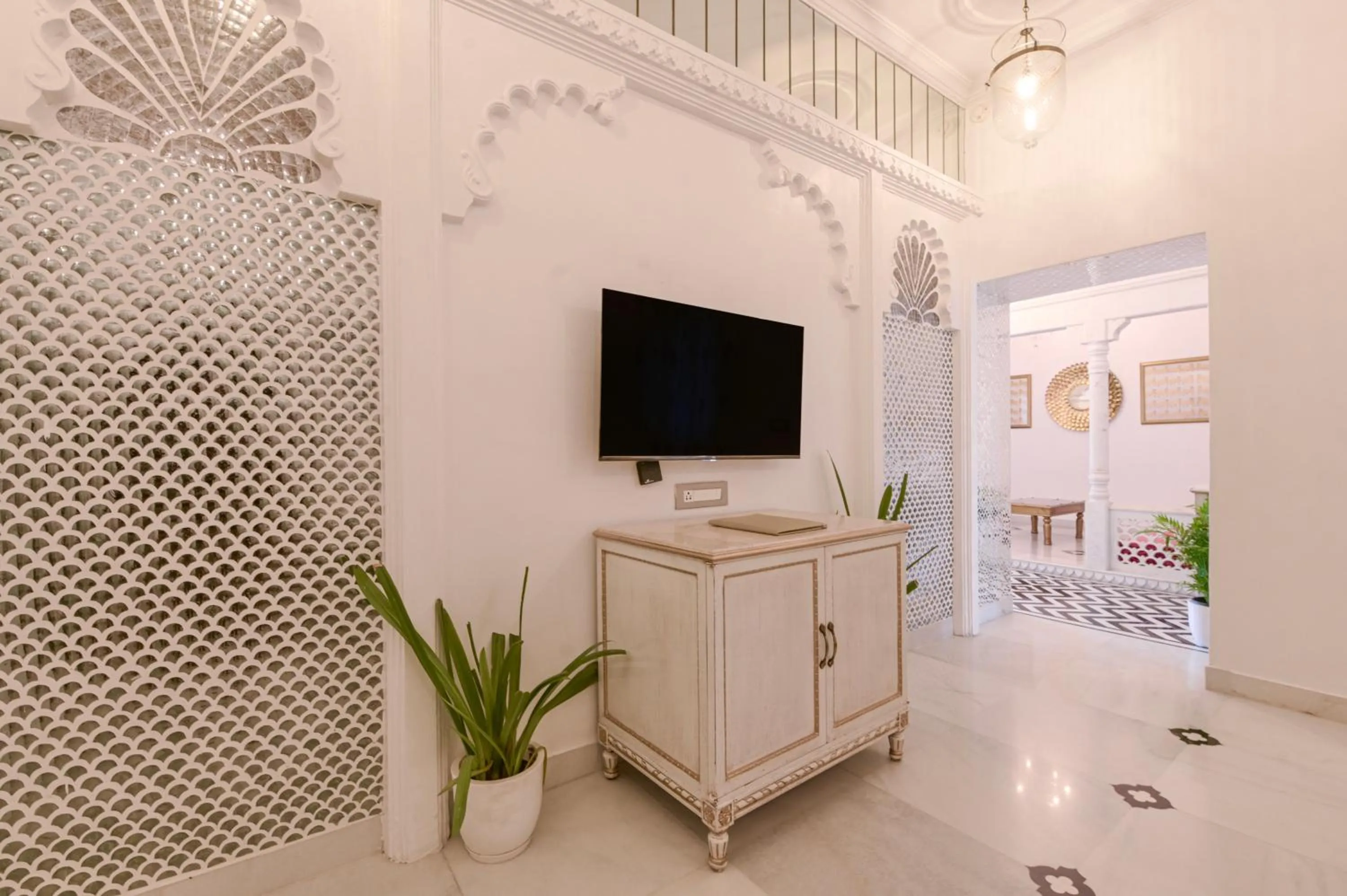 TV and multimedia in Jagat Niwas Palace