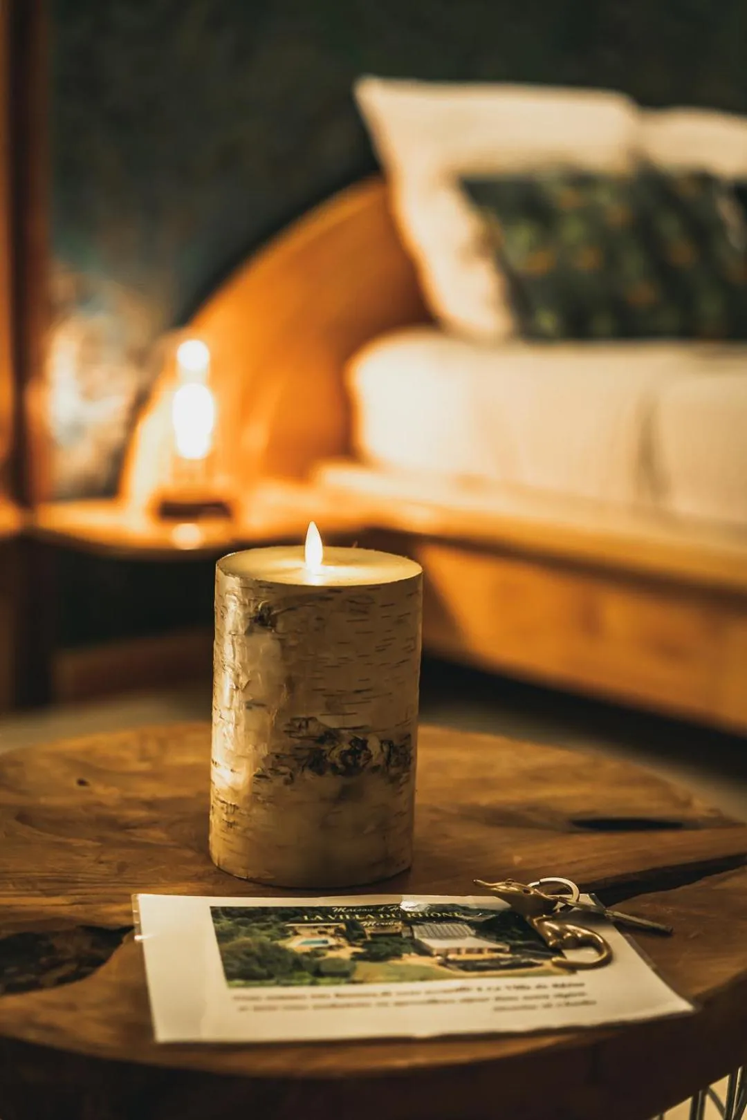 Bedroom, Bed in La Villa du Rhône