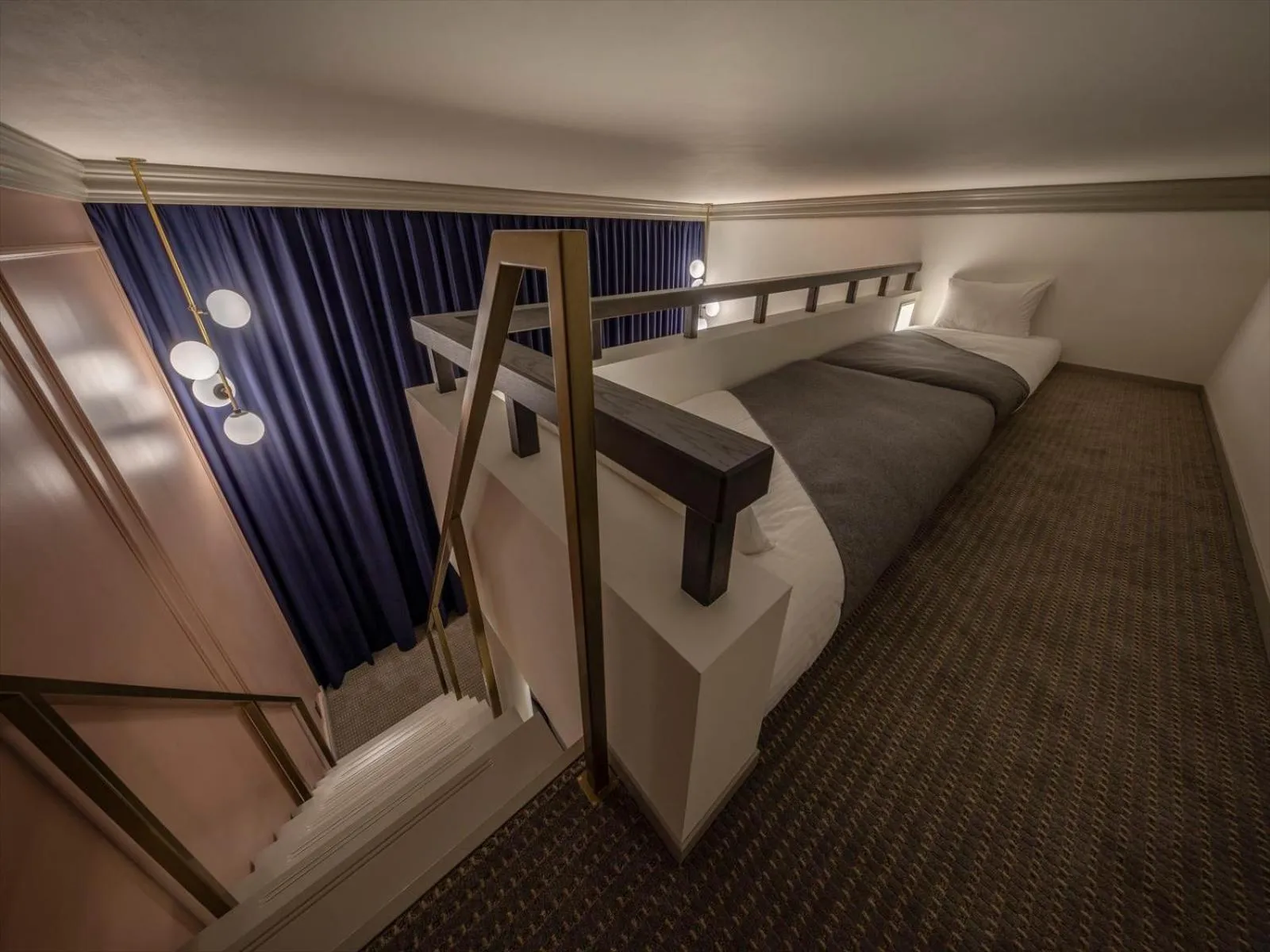 Bed in UNWIND HOTEL & BAR OTARU