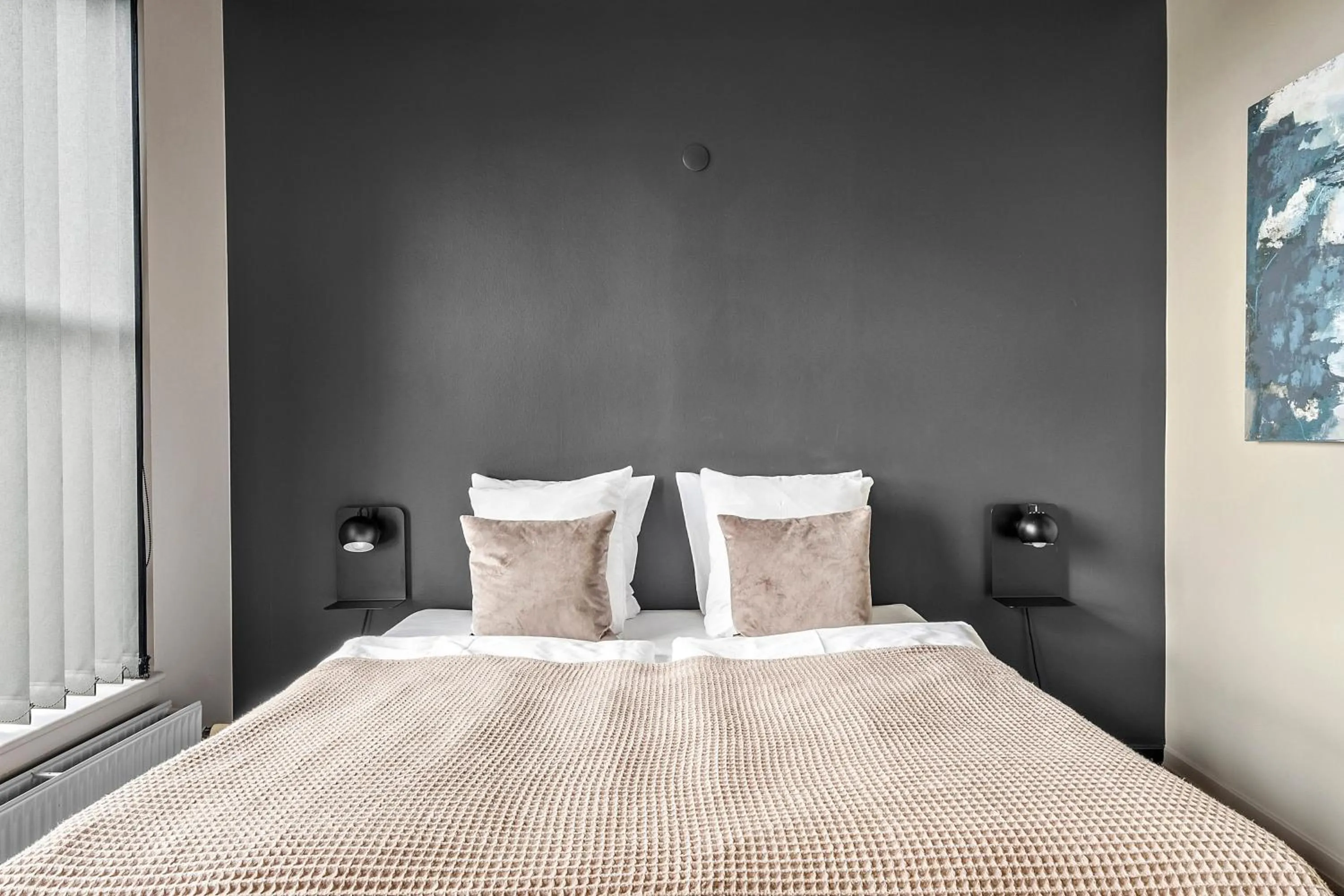 Bed in Best Western Royal Holstebro