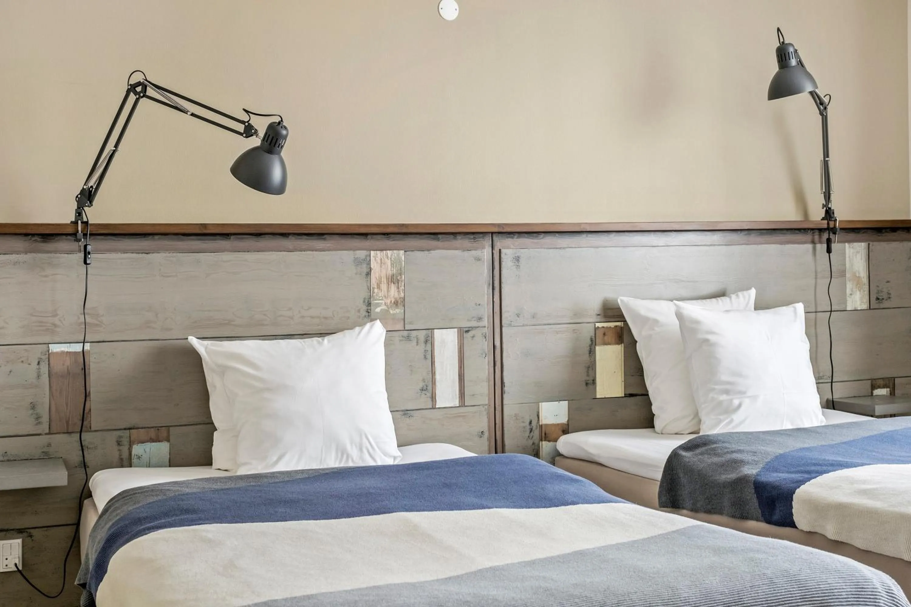 Bed in Best Western Royal Holstebro