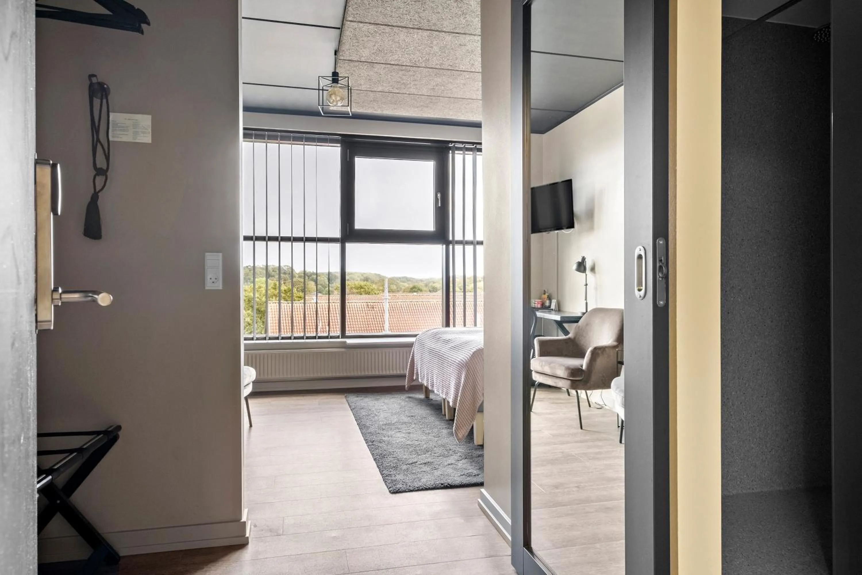 View (from property/room), Bed in Best Western Royal Holstebro