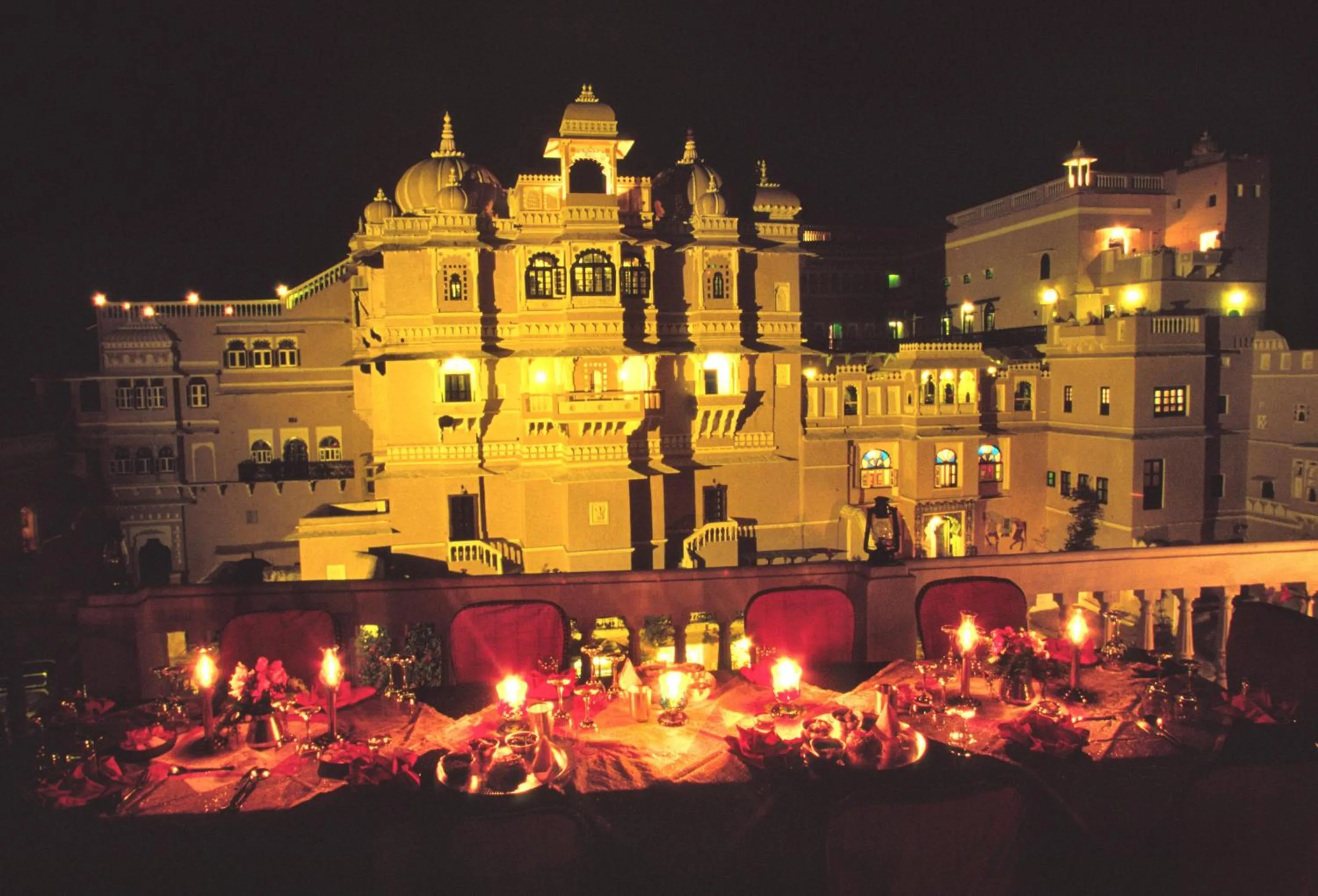 Facade/entrance in Deogarh Mahal