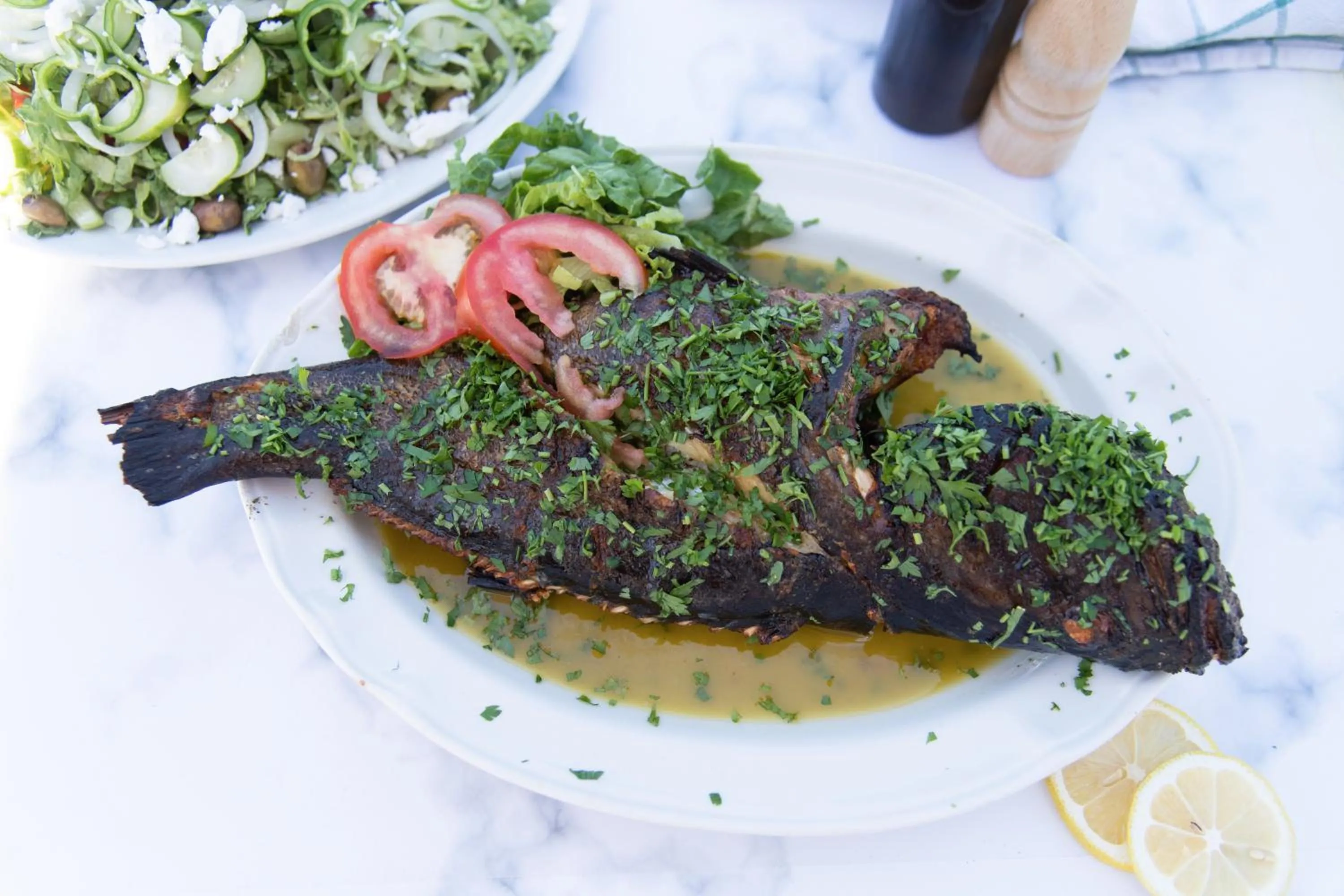 Restaurant/places to eat in Tylos Beach Hotel