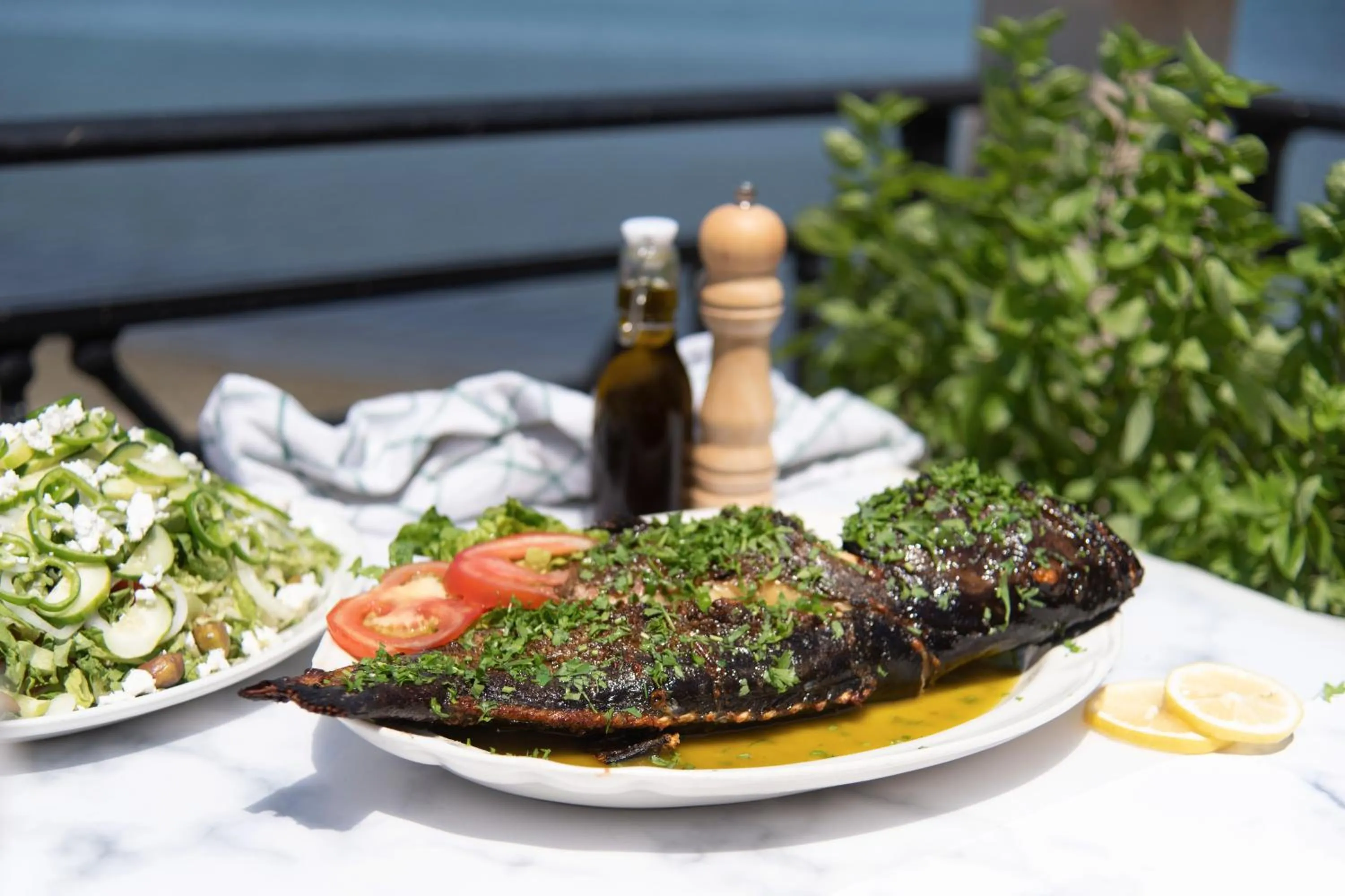 Restaurant/places to eat in Tylos Beach Hotel