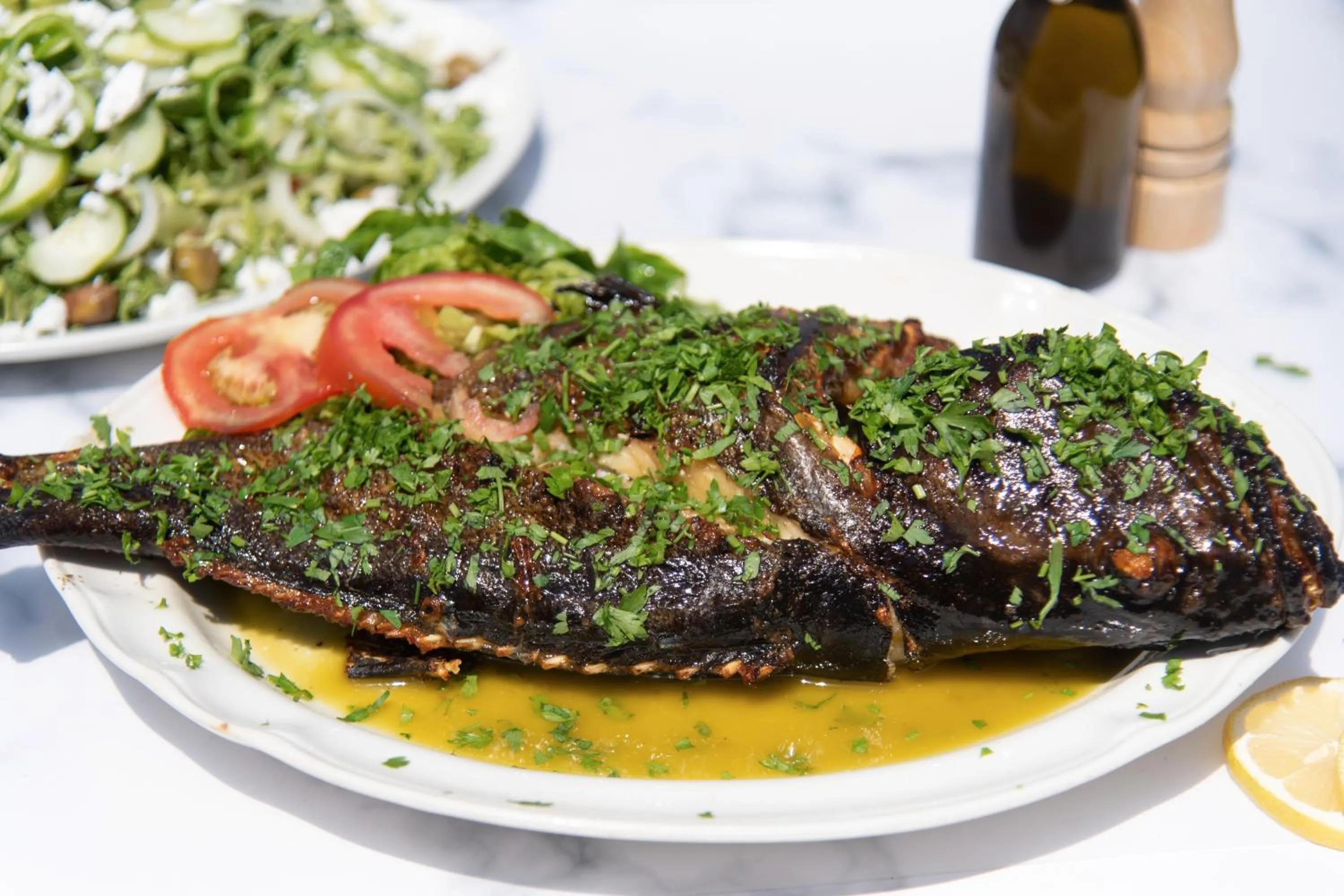 Restaurant/places to eat in Tylos Beach Hotel