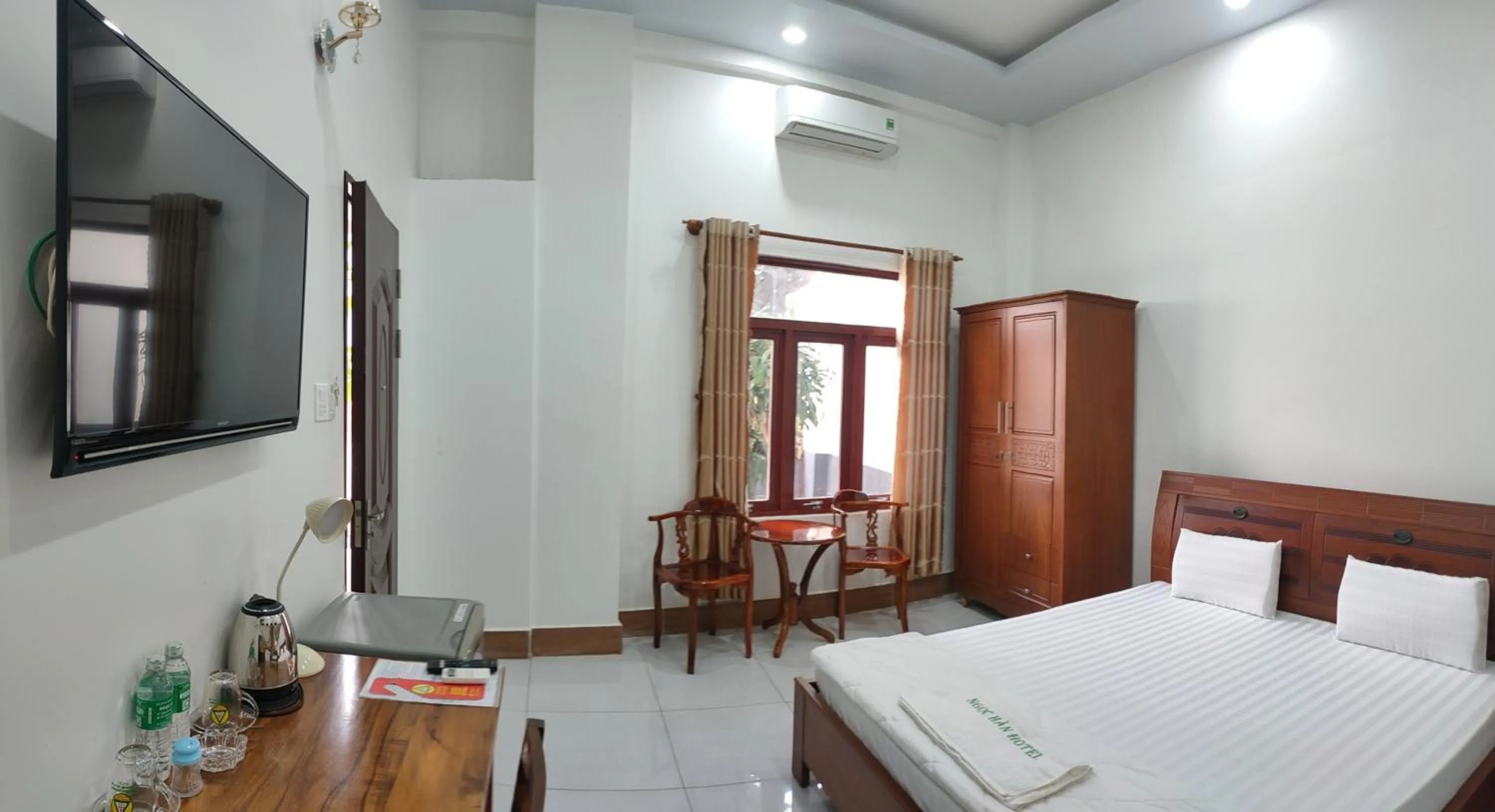 Bed in Khách Sạn Ngọc Hân