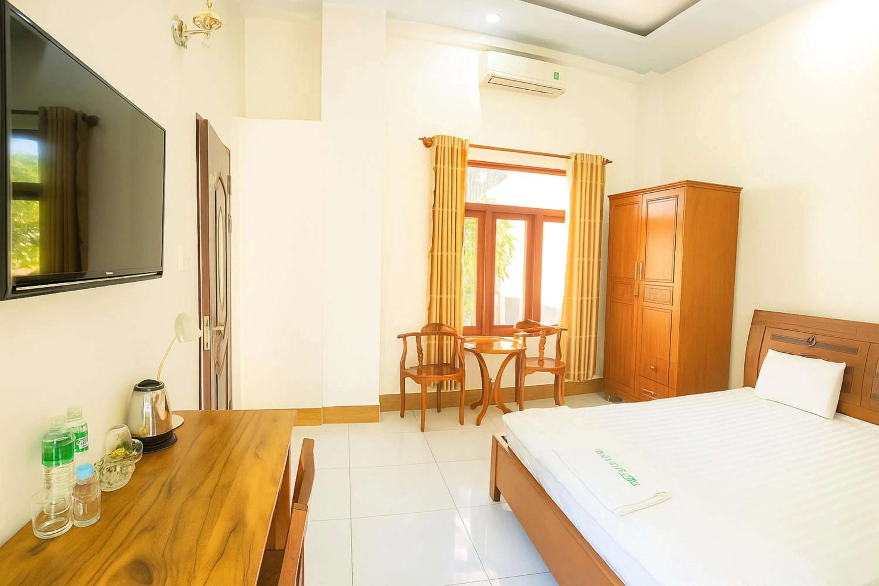 Bed in Khách Sạn Ngọc Hân