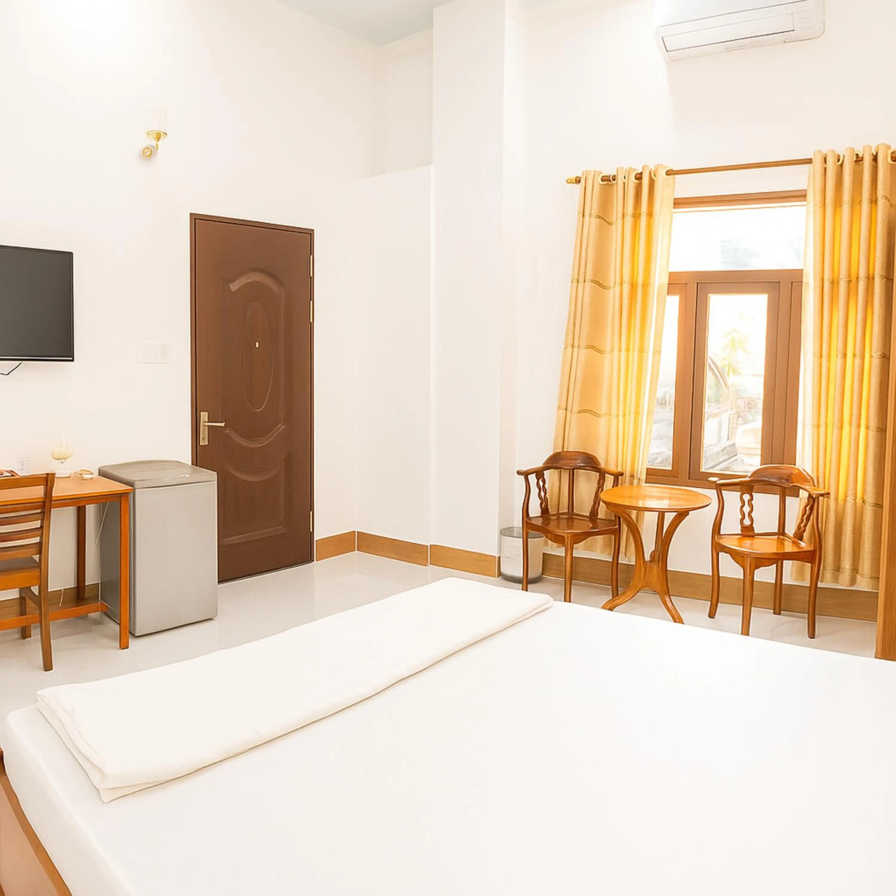 Bed in Khách Sạn Ngọc Hân