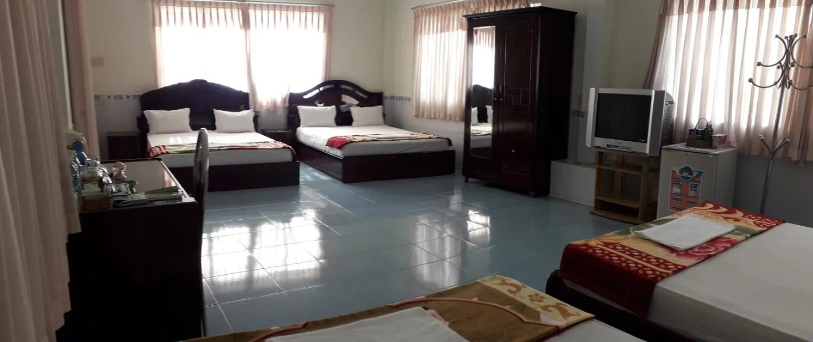 Bed in Khách Sạn Ngọc Hân