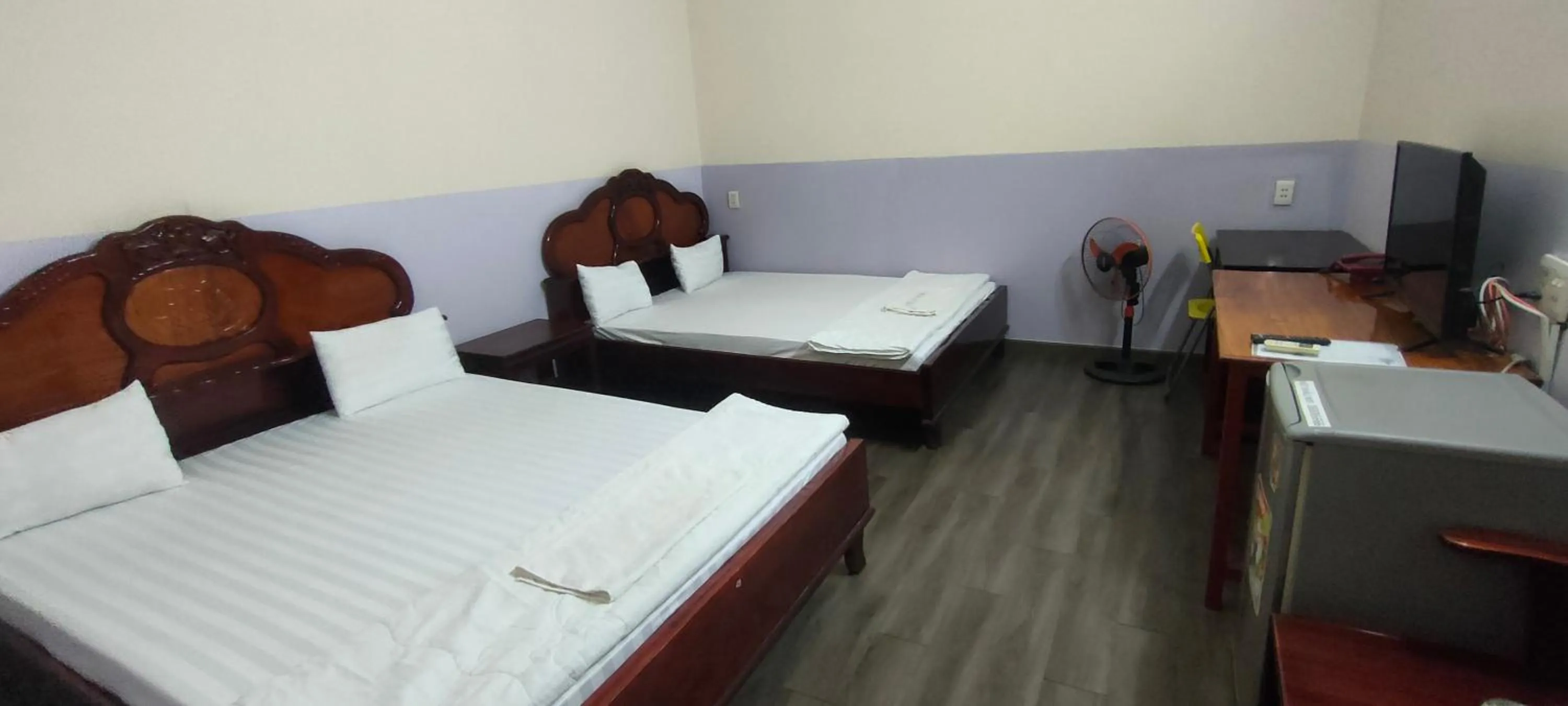 Bed in Khách Sạn Ngọc Hân