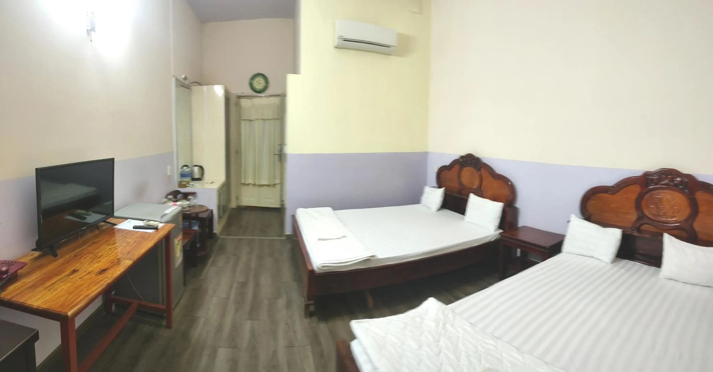 Bed in Khách Sạn Ngọc Hân