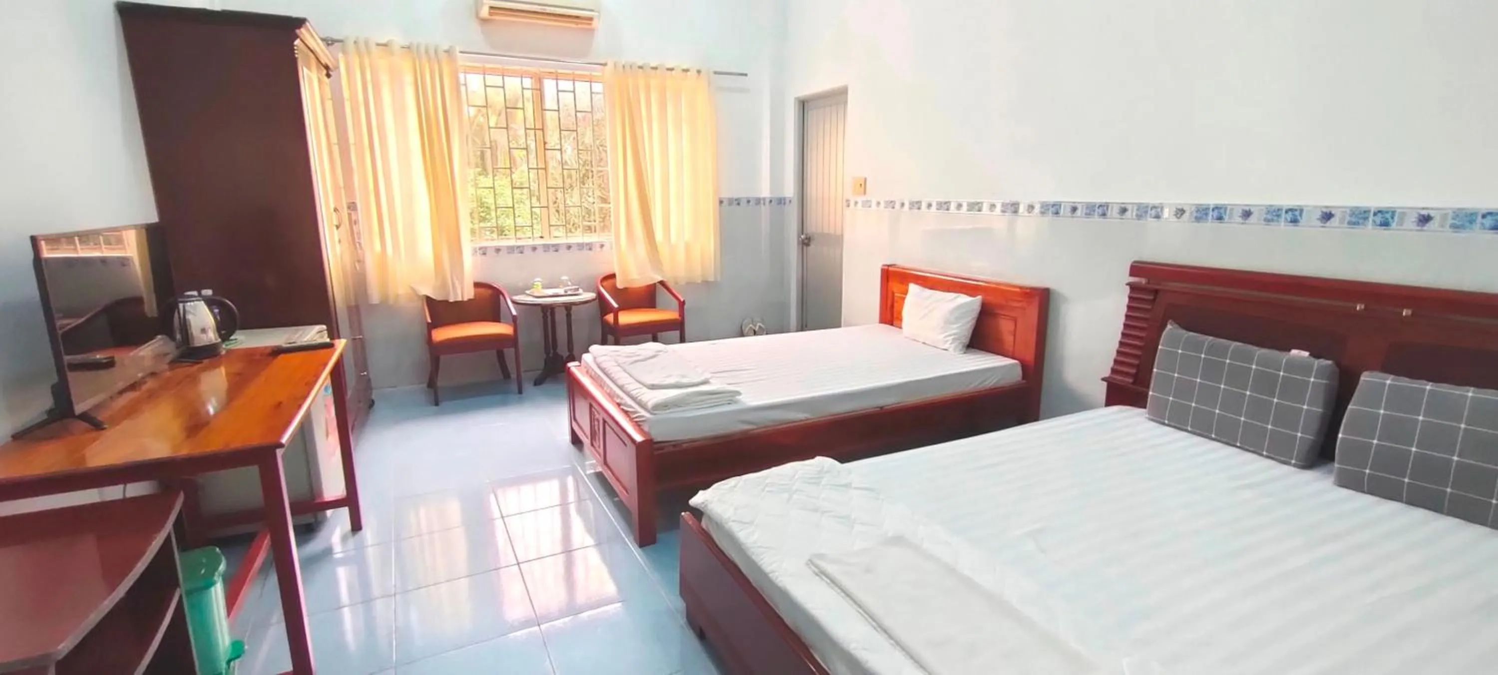 Bed in Khách Sạn Ngọc Hân