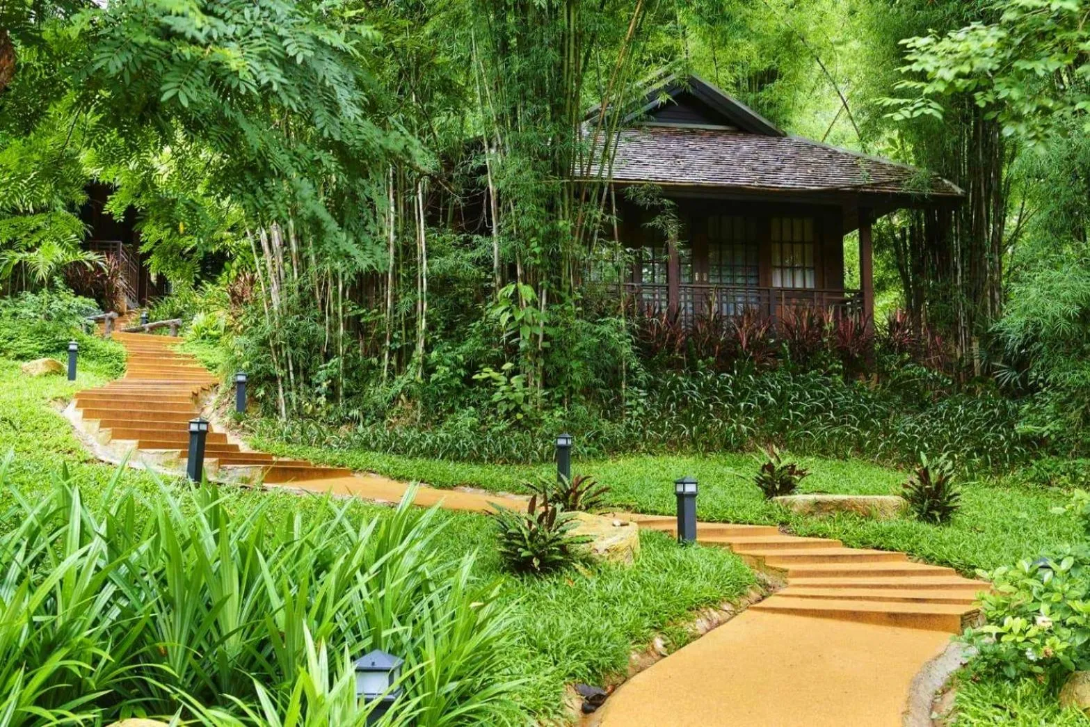 Garden in คุ้มสะเมิง-Samoeng Center