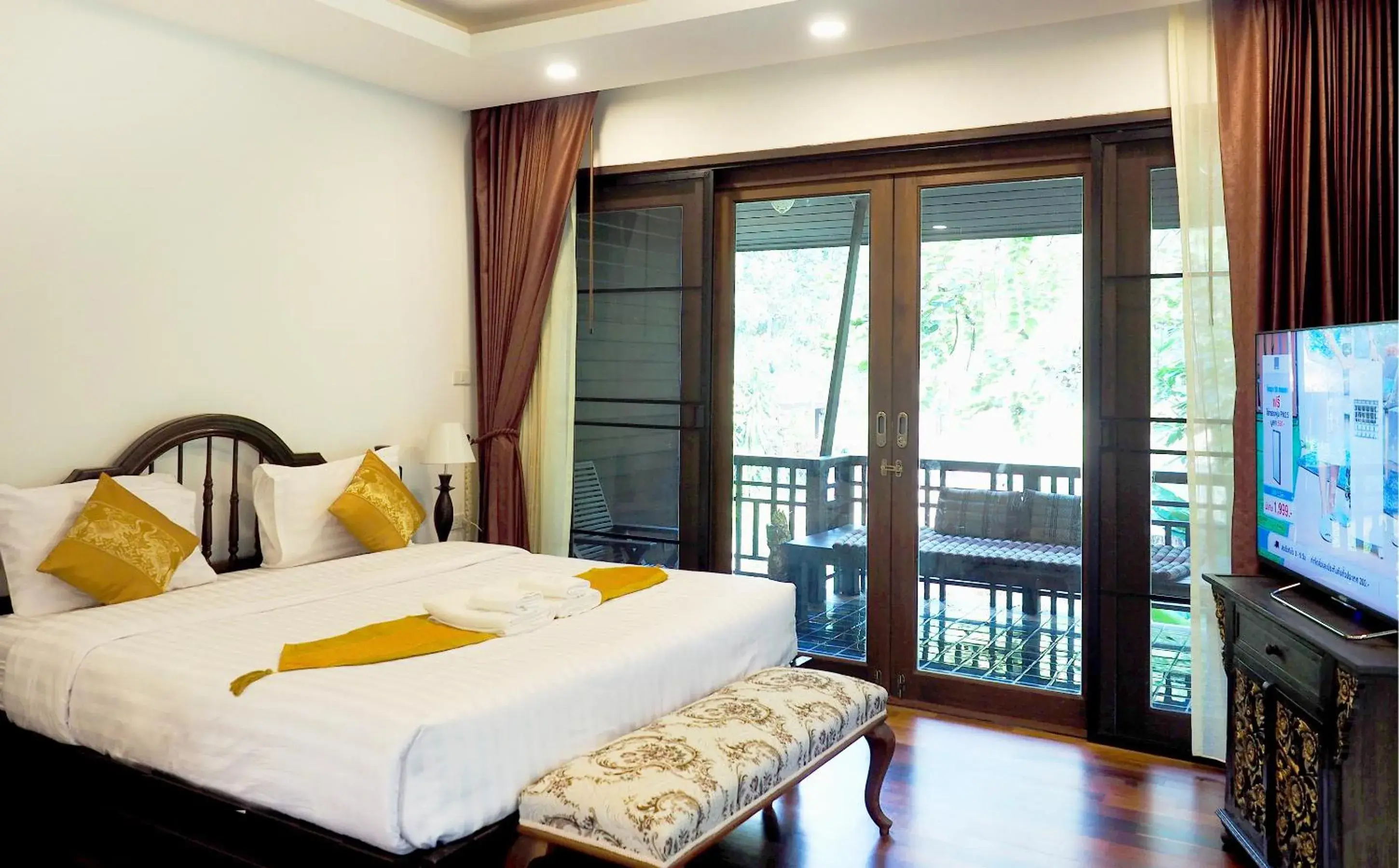 Deluxe Double or Twin Room in คุ้มสะเมิง-Samoeng Center Deluxe Double or Twin Room in คุ้มสะเมิง-Samoeng Center