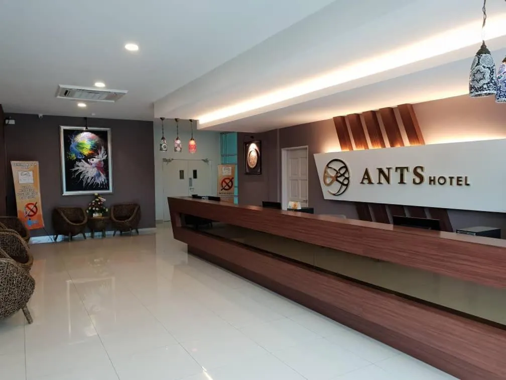 Lobby or reception in Ants Hotel