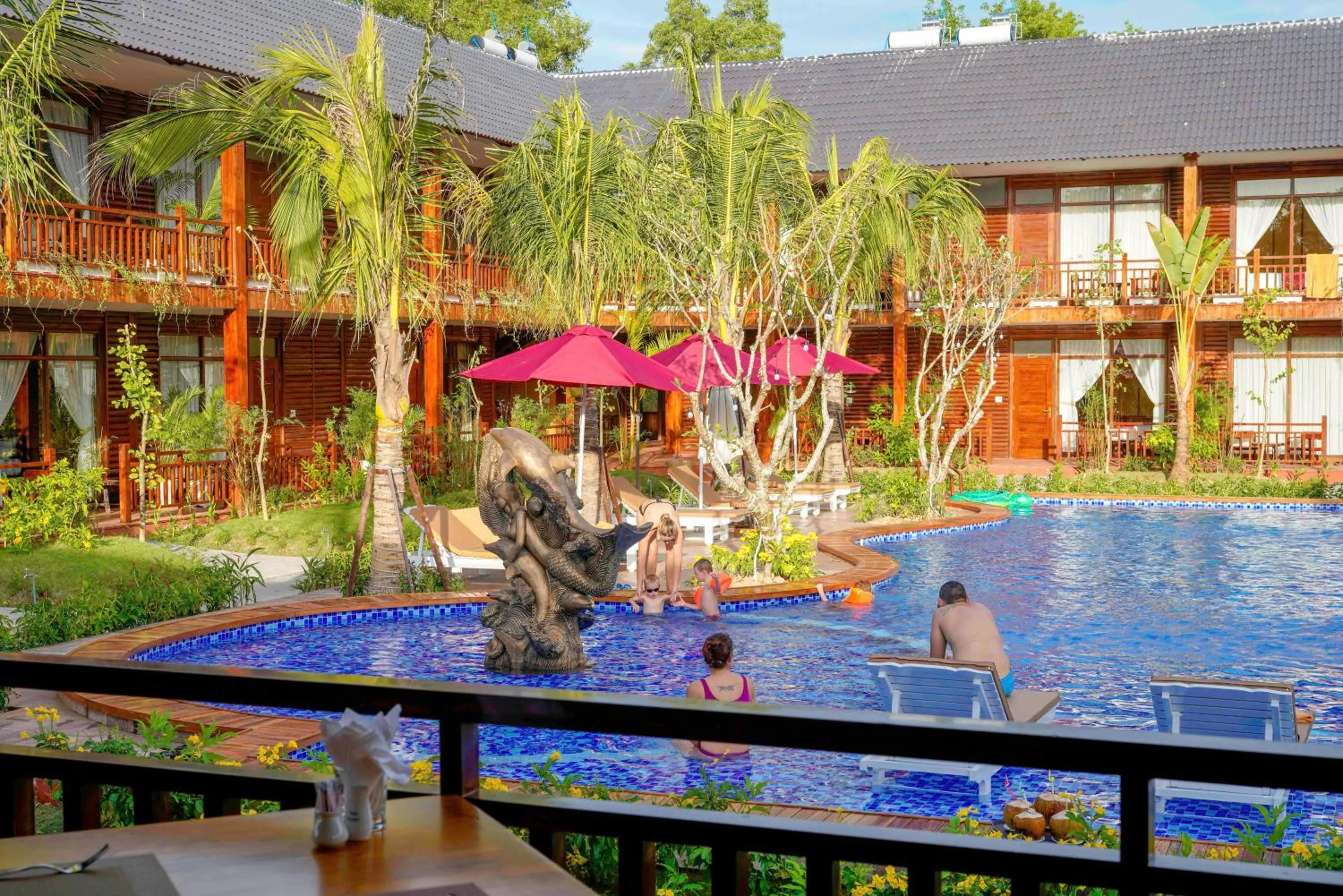 Swimming pool in Phu Quoc Bambusa Resort