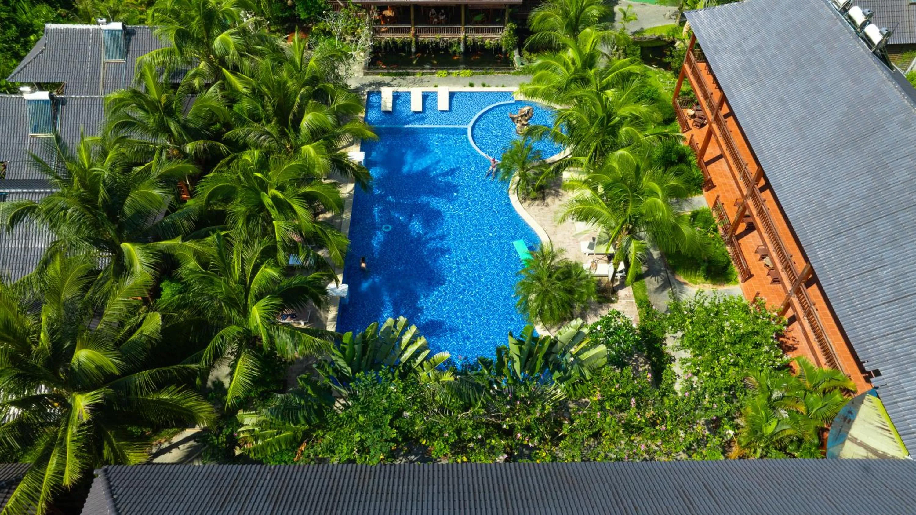 Bird's eye view in Phu Quoc Bambusa Resort