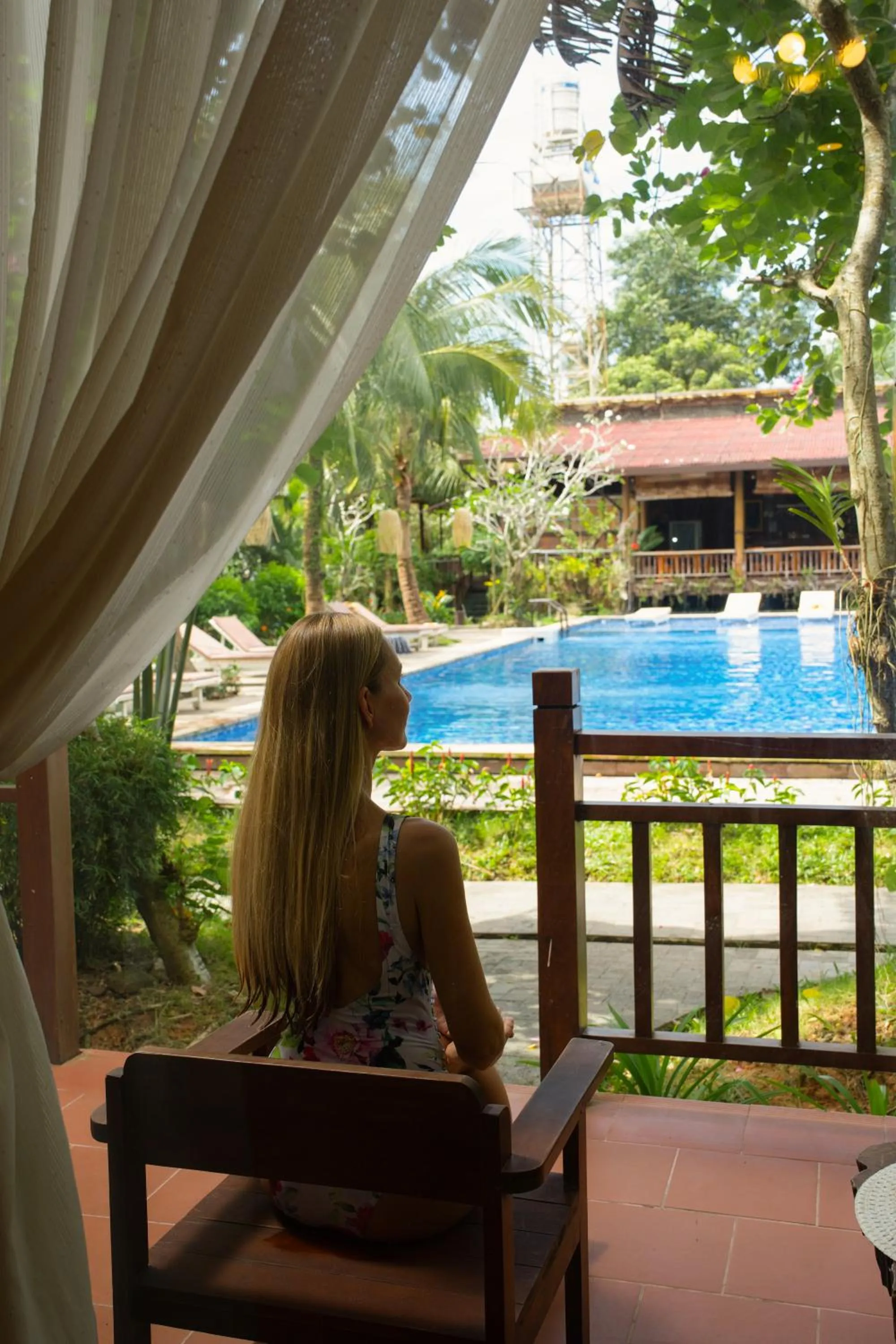 Balcony/Terrace in Phu Quoc Bambusa Resort