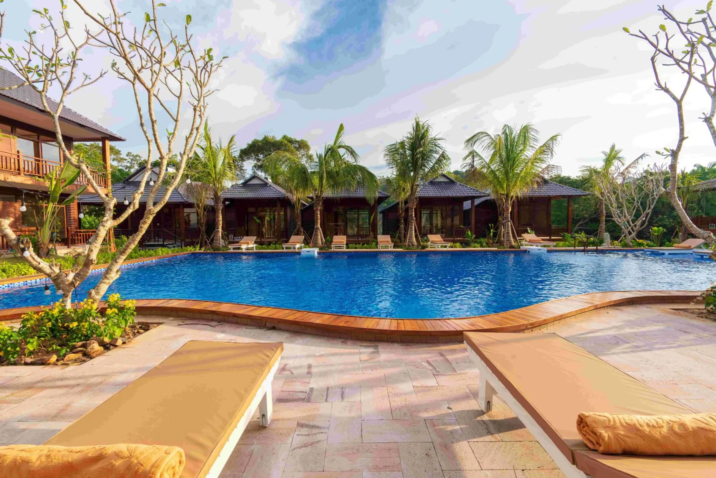 Property building in Phu Quoc Bambusa Resort
