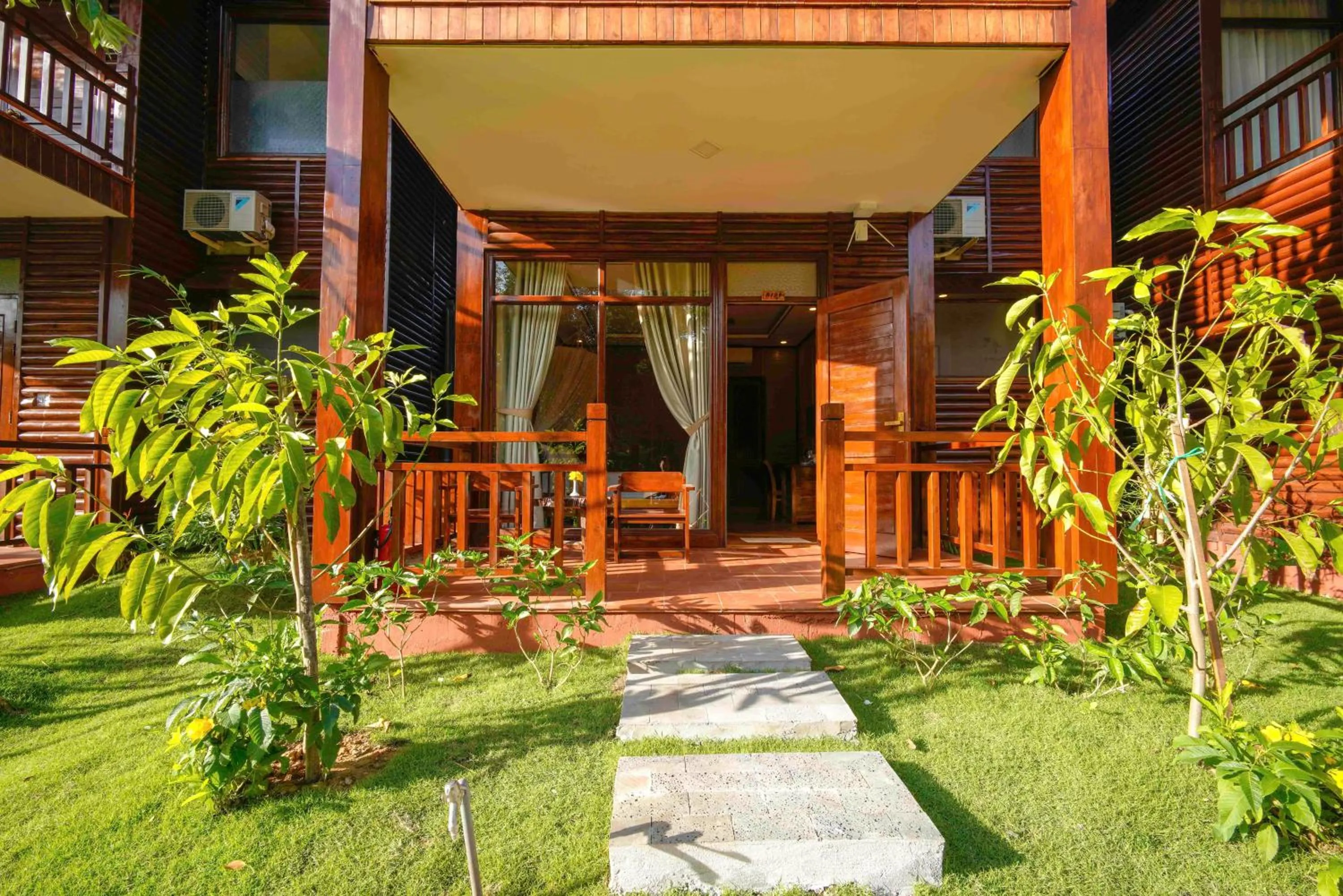 Garden view in Phu Quoc Bambusa Resort