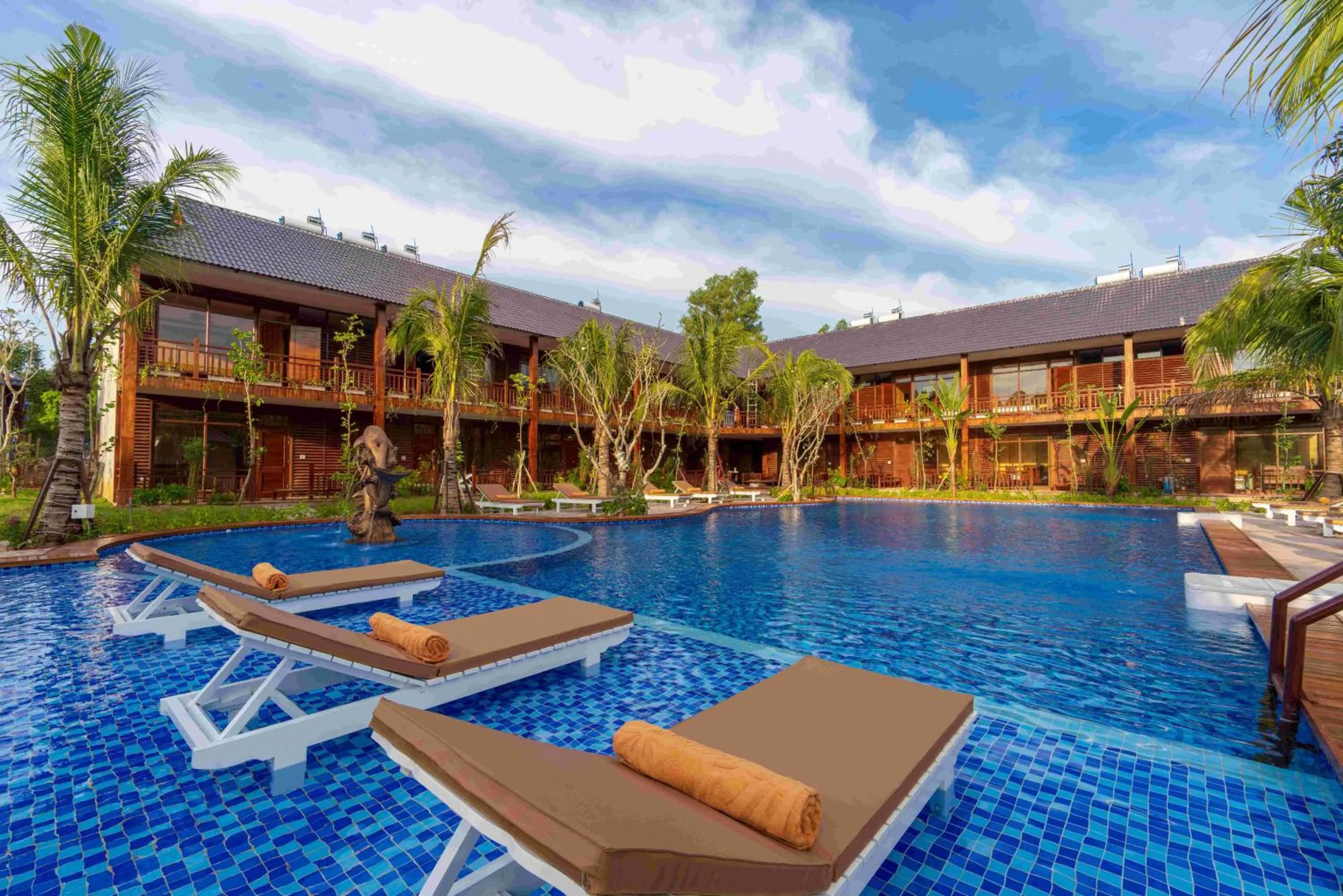 Property building in Phu Quoc Bambusa Resort