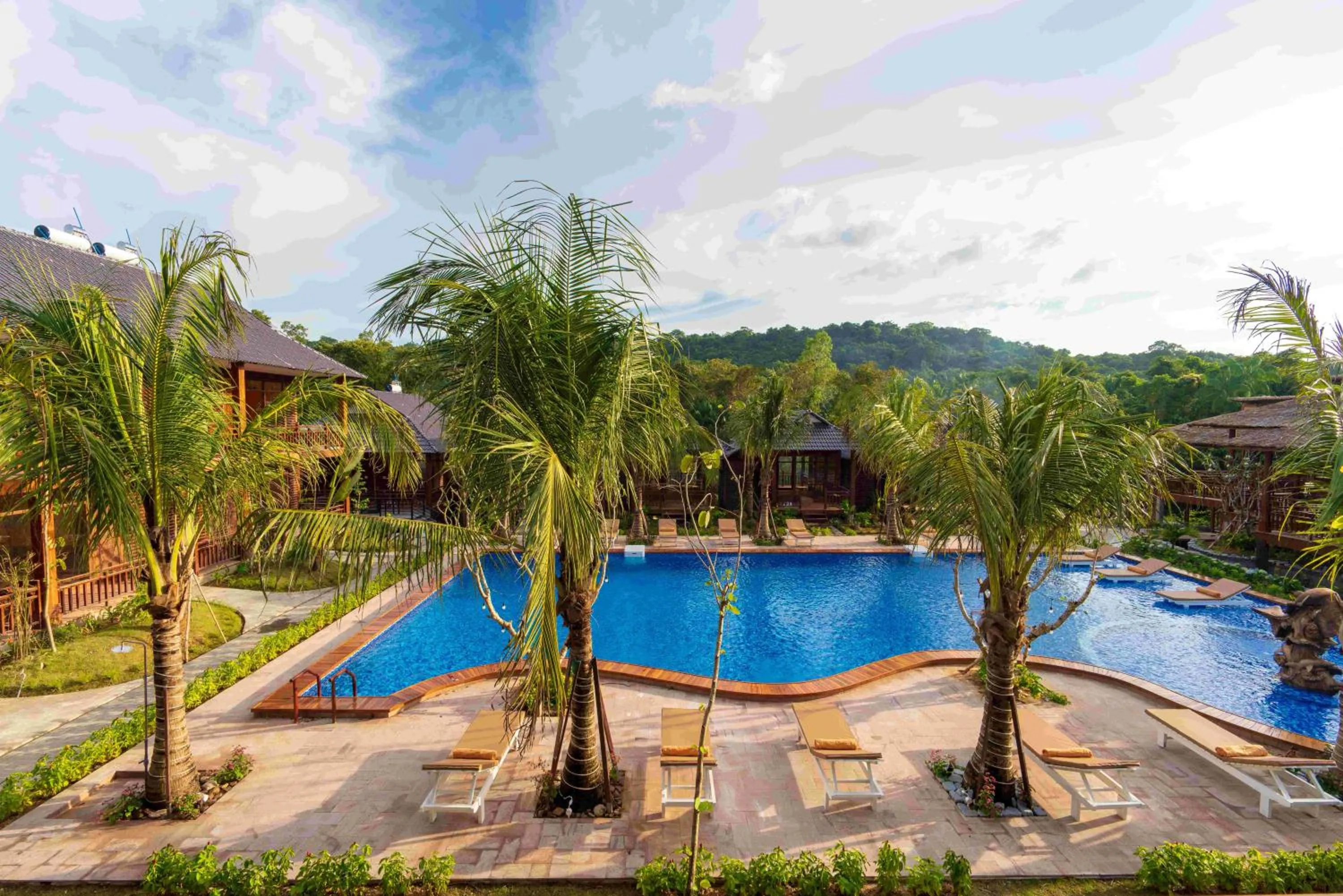 Property building in Phu Quoc Bambusa Resort