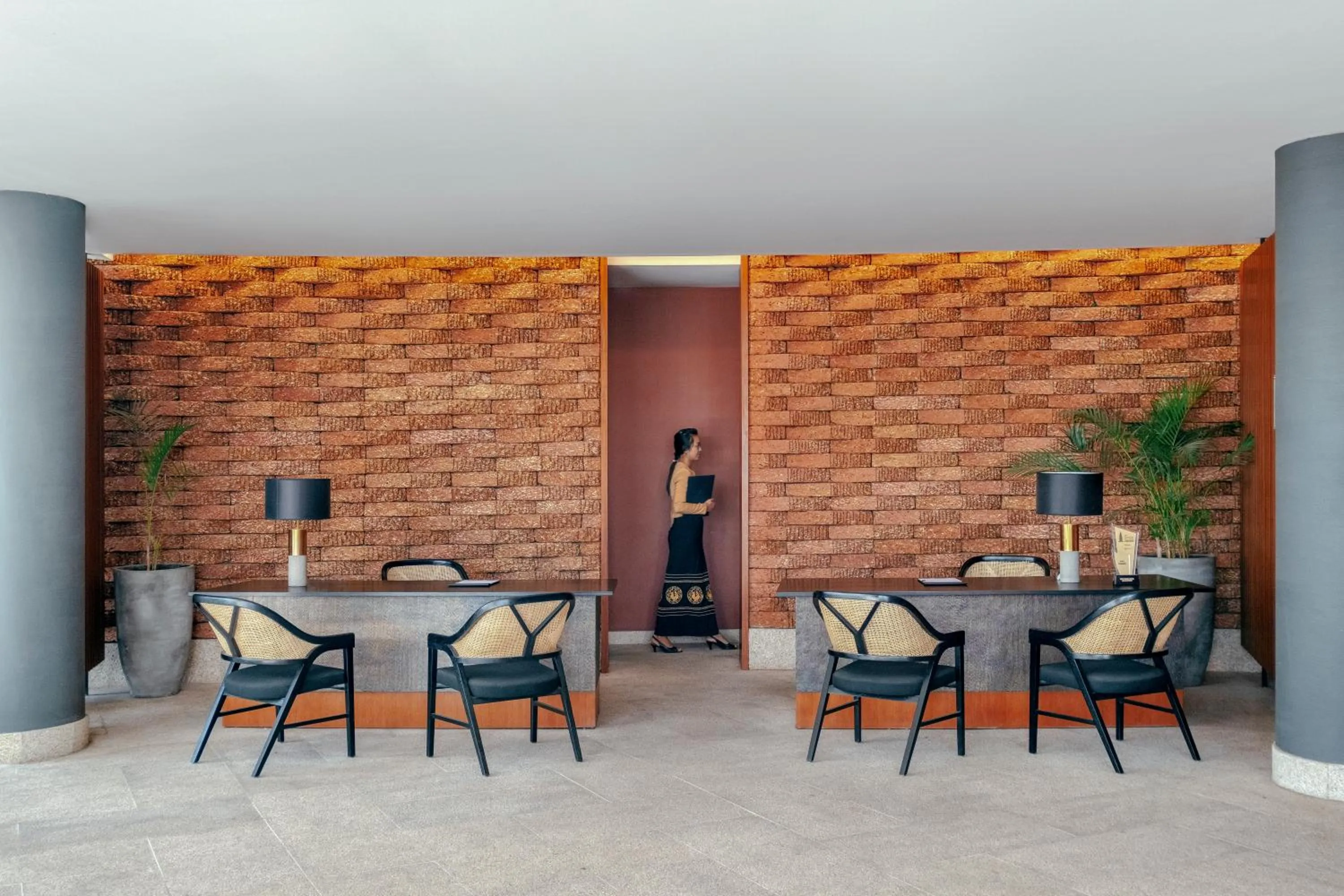 Lobby or reception in Awei Metta (Yangon)